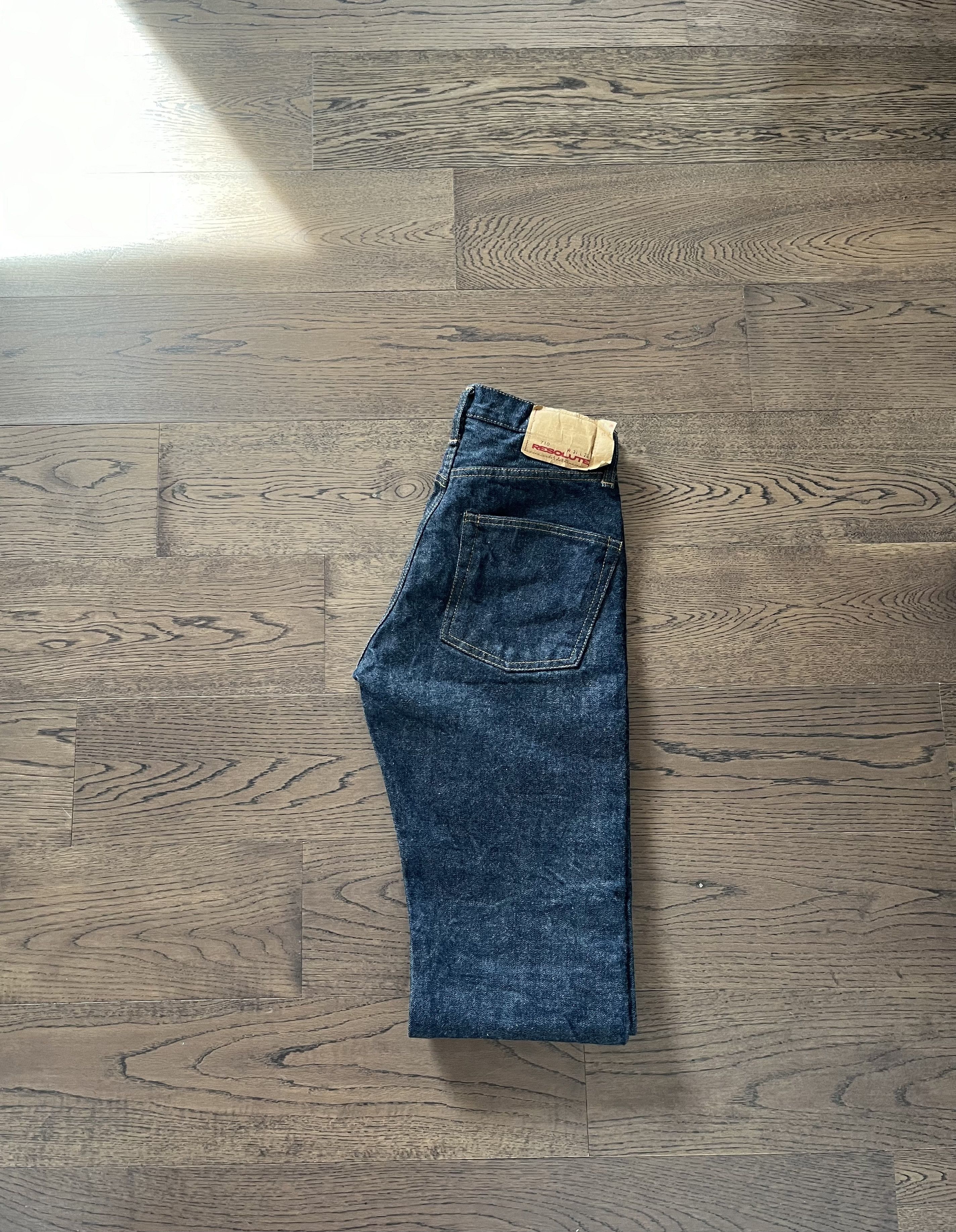 Resolute RESOLUTE 710 Japan Indigo Tapered Cut Selvedge Denime Jeans