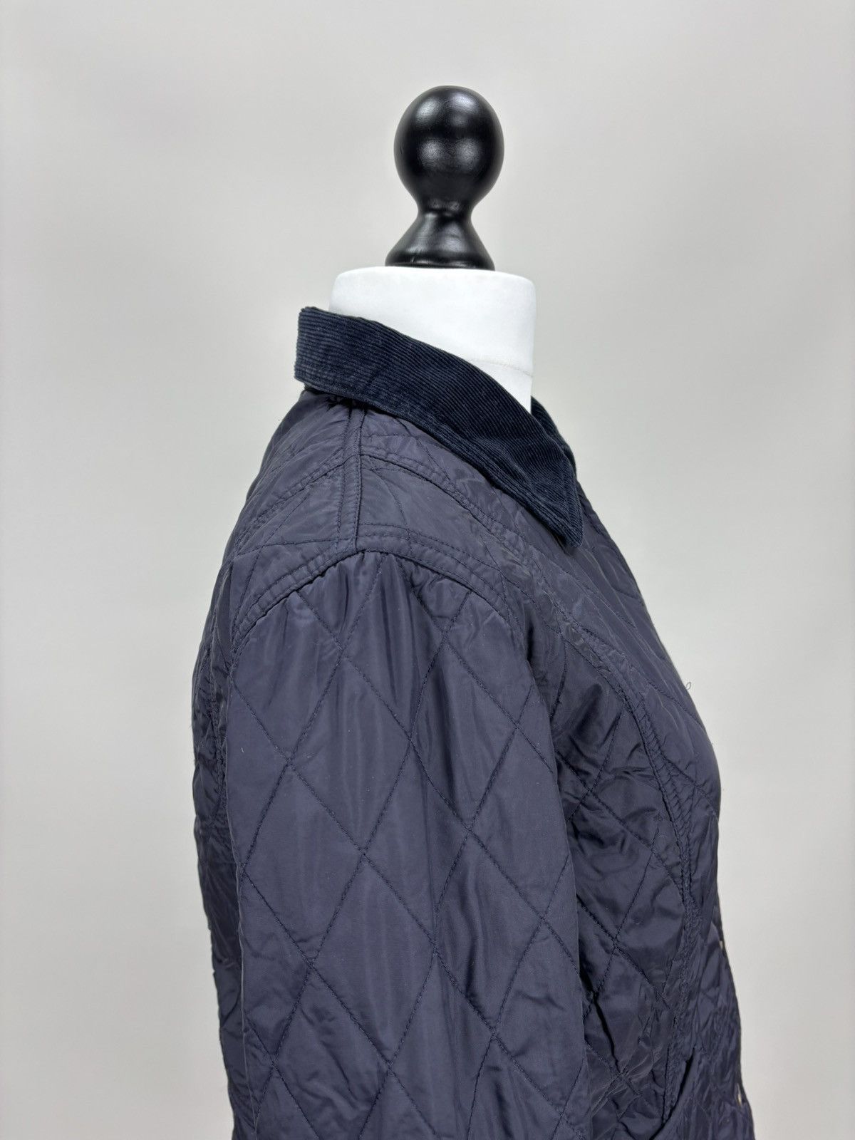 Barbour Womens quilted jacket Barbour Size 10 Color Blue Size L / US 10 / IT 46 - 6 Thumbnail
