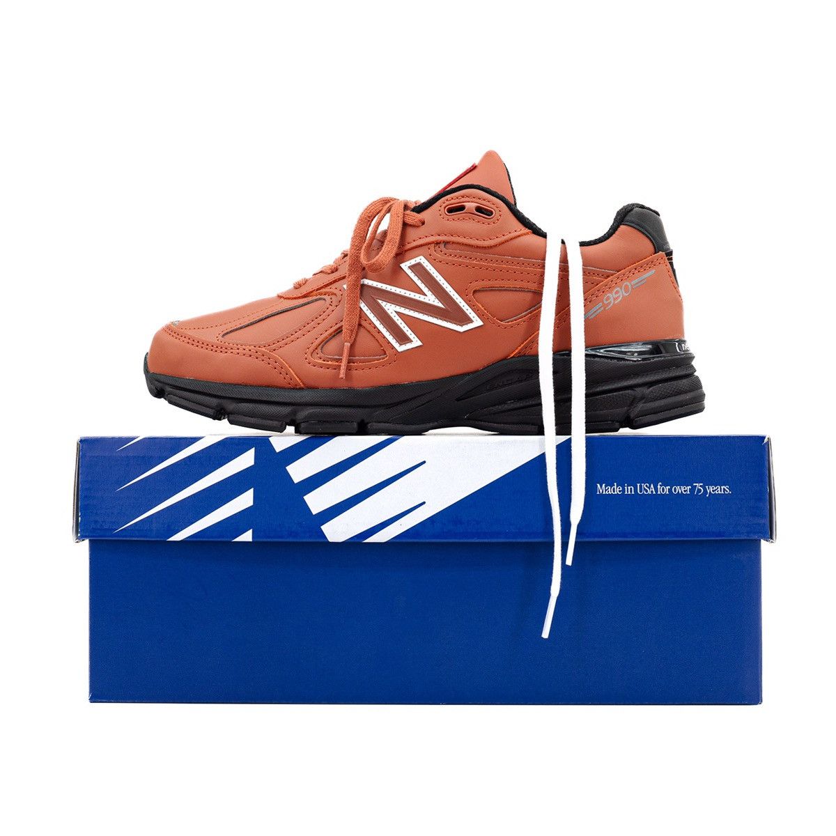 Aime Leon Dore × New Balance NEW BALANCE x Teddy Santis 990V4 “Brick” Size US 7.5 / IT 37.5 - 5 Thumbnail
