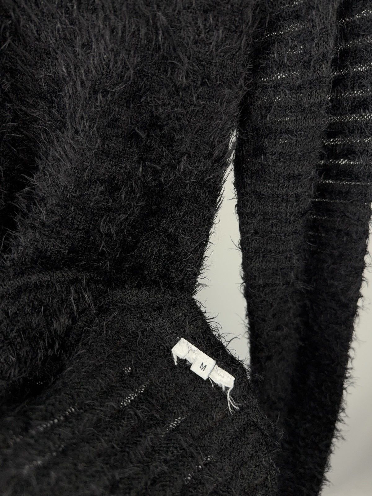 Guess Designer Avant Garde Fluffy Mohair Guess long sleeve seater Size M / US 6-8 / IT 42-44 - 9 Thumbnail