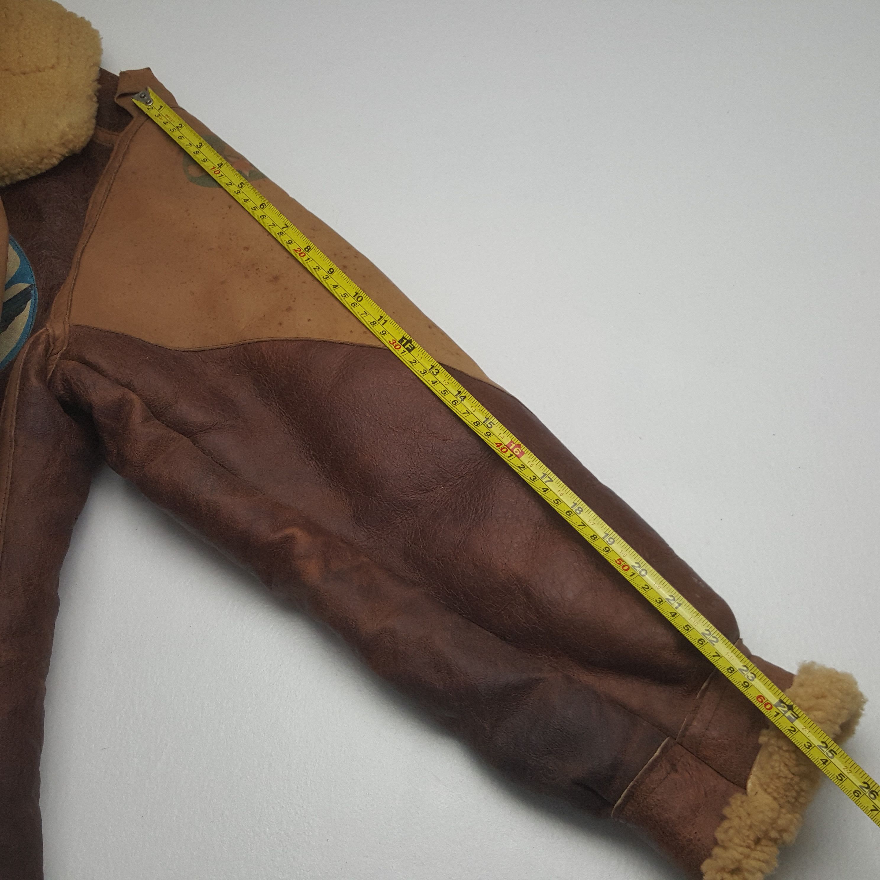 Avirex Vintage Avirex Air Force Winter Leather Jacket C303N9 Size US L / EU 52-54 / 3 - 8 Thumbnail