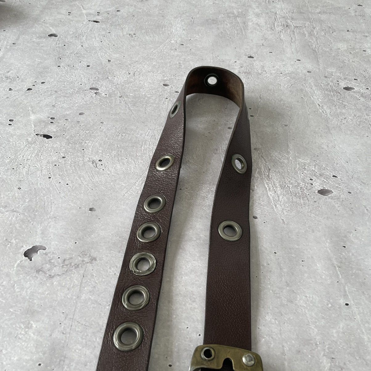 Japanese Brand × Vintage Vintage Avantgarde leather belt style y2k balenciaga Size ONE SIZE - 5 Thumbnail