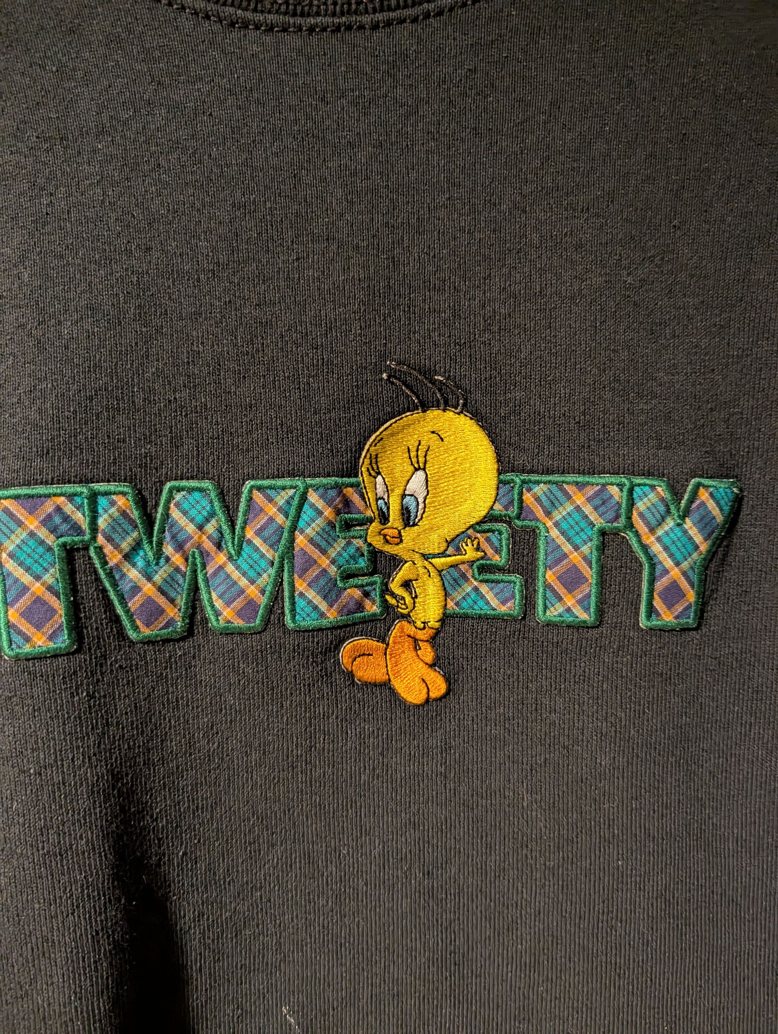 Cartoon Network Looney Tunes Sweatshirt Vintage Tweety Bird YOUTH Crewneck Size US M / EU 48-50 / 2 - 2 Thumbnail