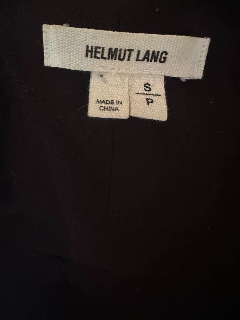 Helmut Lang HELMUT LANG sizeS/P Black zip jacket Size US S / EU 44-46 / 1 - 3 Thumbnail
