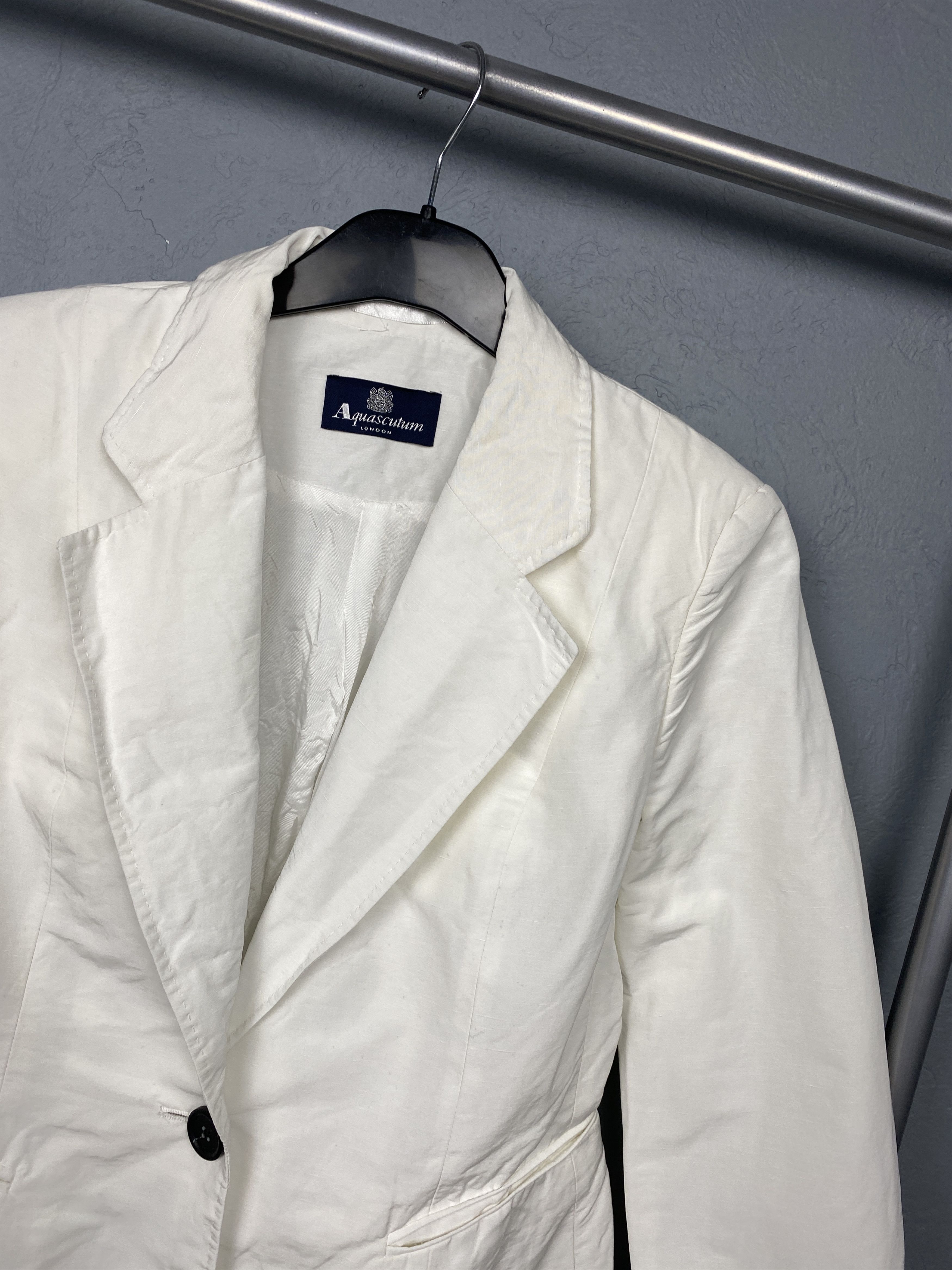 Aquascutum Aquascutum Vintage Womens Nylon Blazer Jacket Size M / US 6-8 / IT 42-44 - 2 Thumbnail