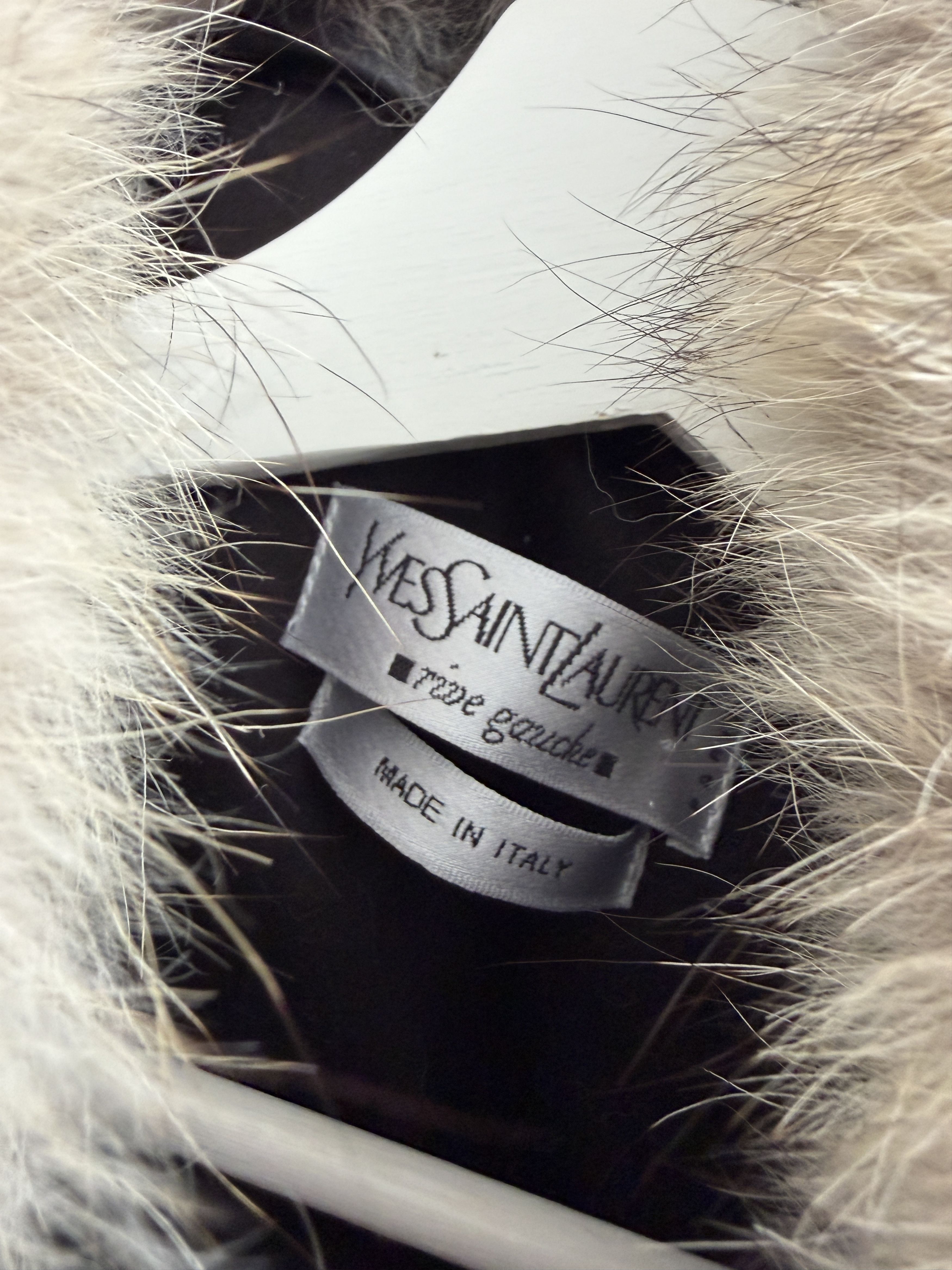 Yves Saint Laurent Tom Ford Yves Saint Laurent, Coyote Fur Leather Jacket, 50 Size US M / EU 48-50 / 2 - 8 Thumbnail