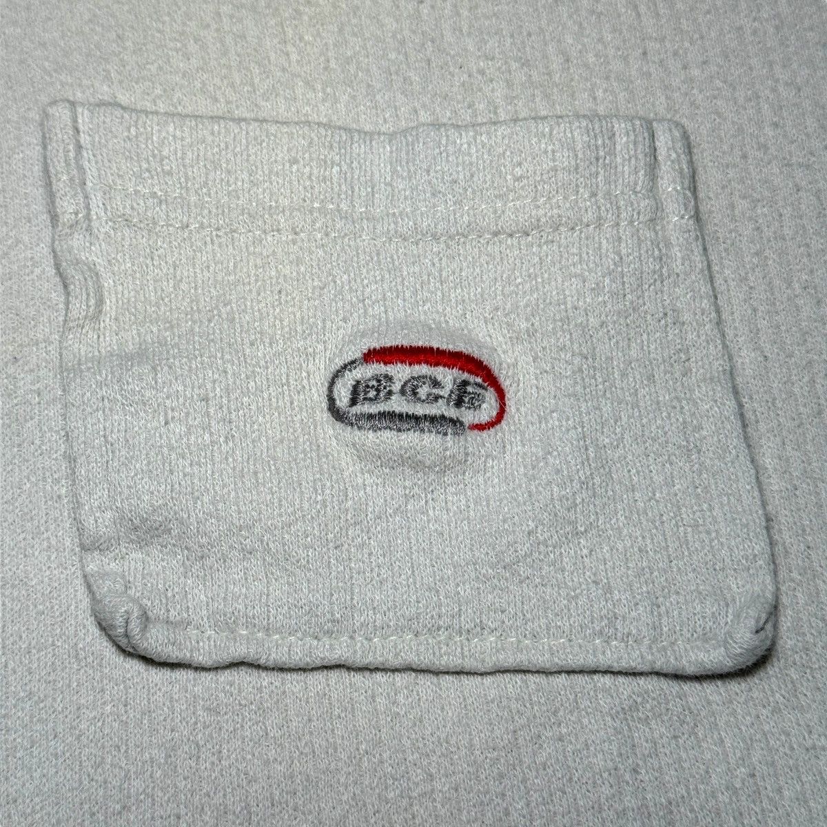Bc Ethic Vintage 90s BC Ethic Embroidered Knit Shirt 🔴 Size US L / EU 52-54 / 3 - 2 Thumbnail