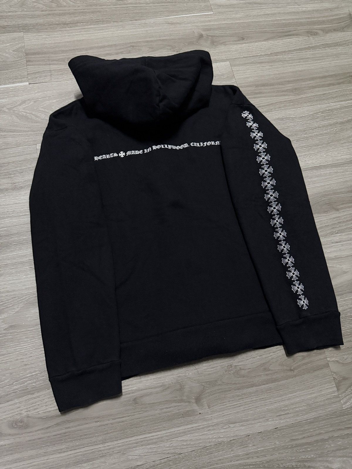 Chrome Hearts LIKE NEW - HOLLYWOOD CROSS PLUS CHROME HEARTS ZIP UP HOODIE Size US M / EU 48-50 / 2 - 2 Thumbnail