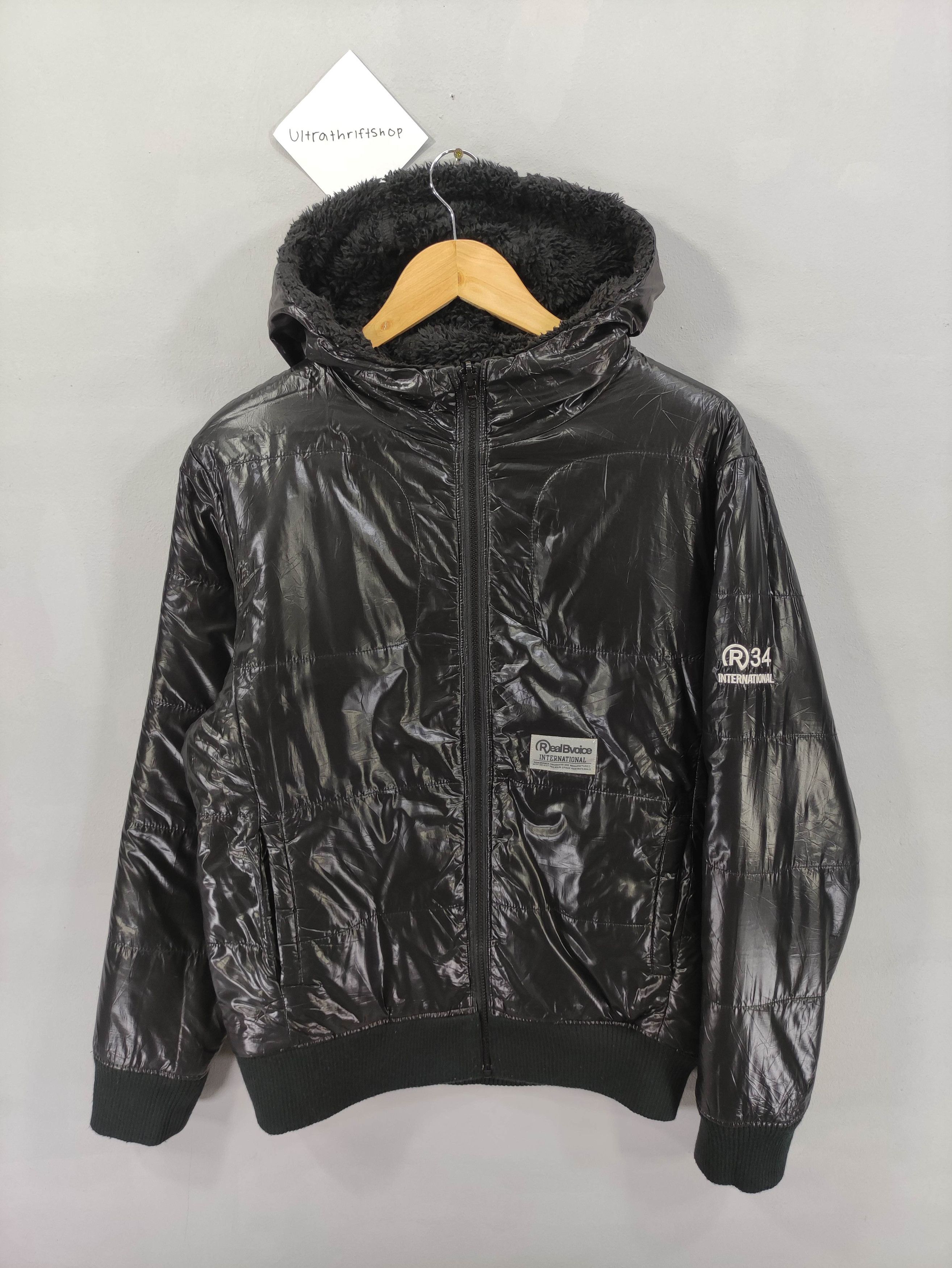 Japanese Brand Vintage Real Bvoice Puffer Reversible Jacket Hoodie Zipper Size US M / EU 48-50 / 2 - 1 Thumbnail