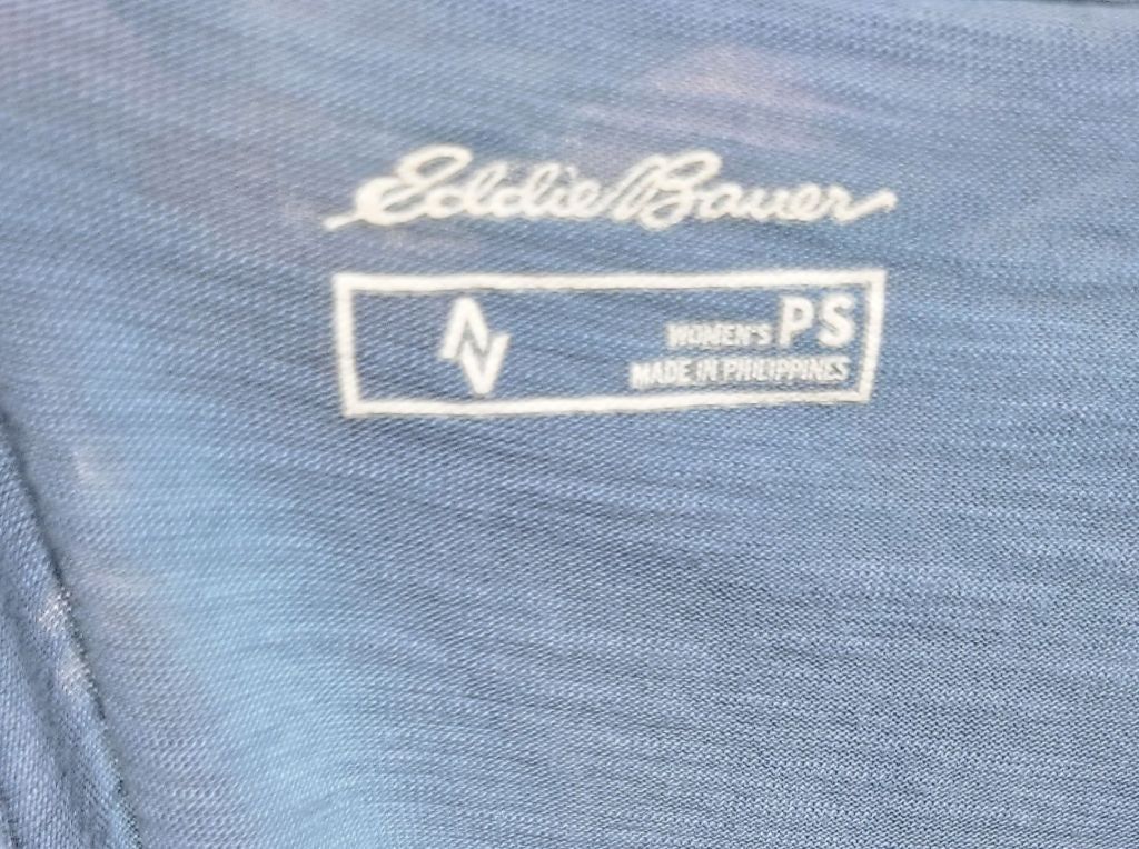 Eddie Bauer Women's Eddie Bauer Blue 3/4 sleeve Top Size SP Size S / US 4 / IT 40 - 7 Thumbnail