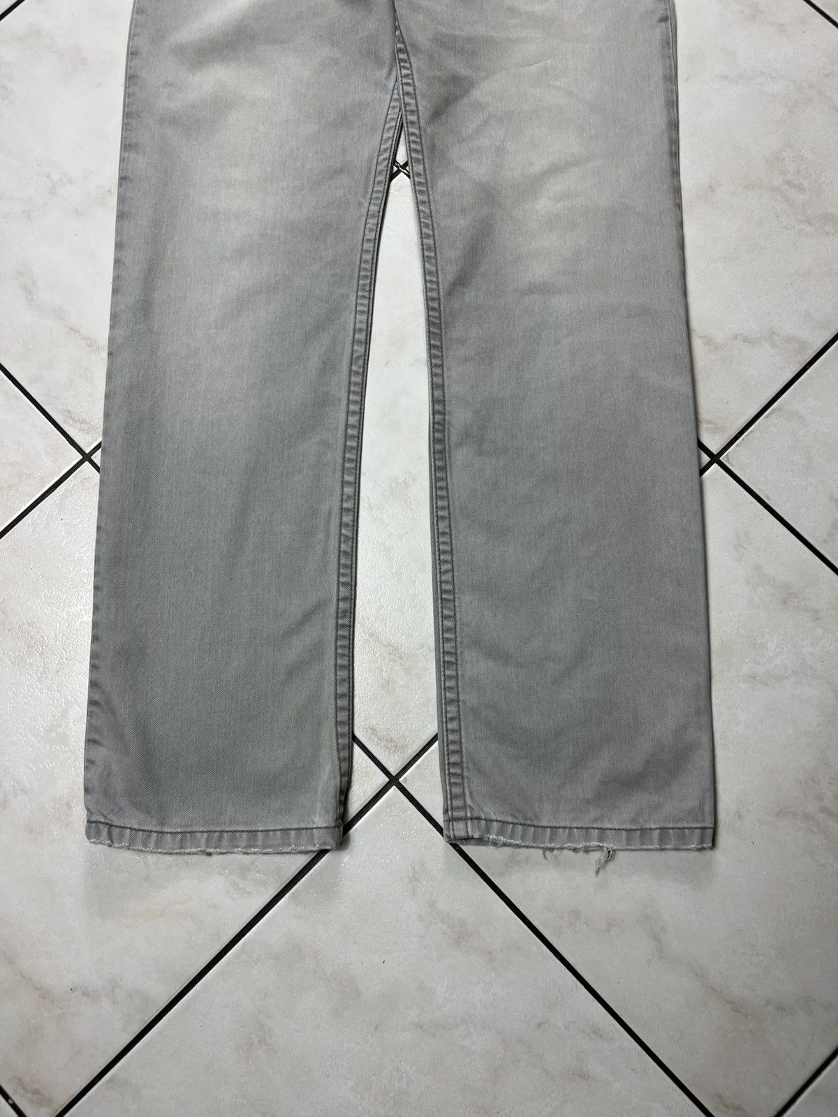 Carhartt Vintage Carhartt slim pant regular washed leather trousers Size US 30 / EU 46 - 5 Thumbnail
