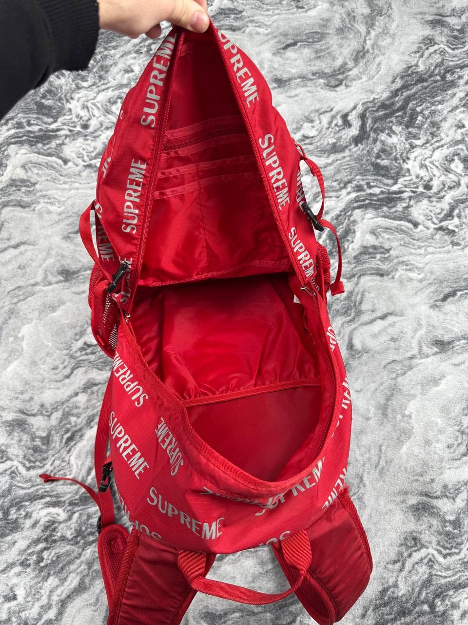 Supreme Supreme FW16 3M Reflective Repeat Backpack Cordura Size ONE SIZE - 10 Thumbnail