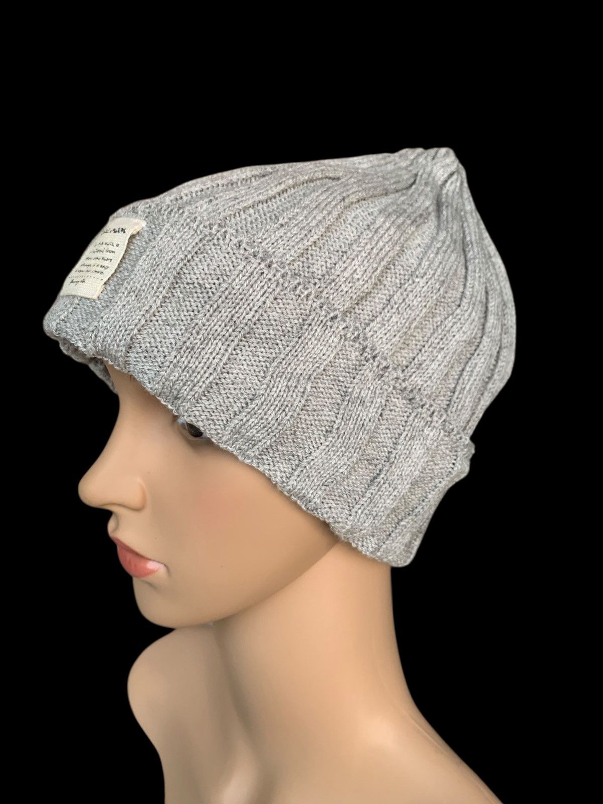 Japanese Brand × Kapital × Vintage Blue Moon Crochet Knit Hat Handmade Japanese Style Size ONE SIZE - 5 Thumbnail