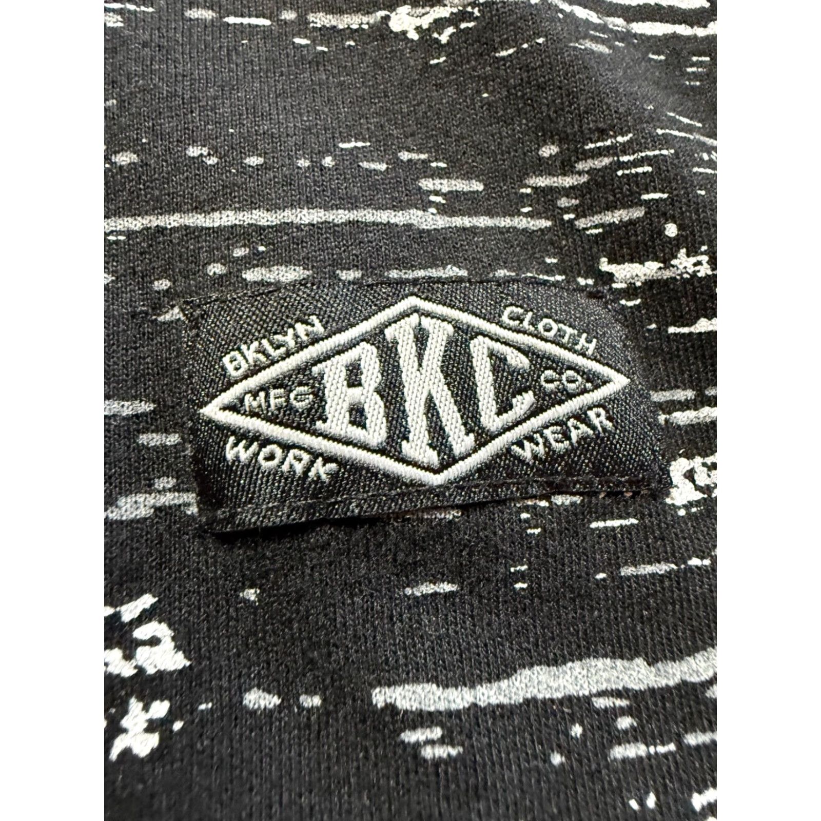 Vintage Brooklyn Mens Shirt Slim Fit Black Poly Cotton Blend Stretch T-Shirt L Size Size US L / EU 52-54 / 3 - 6 Thumbnail