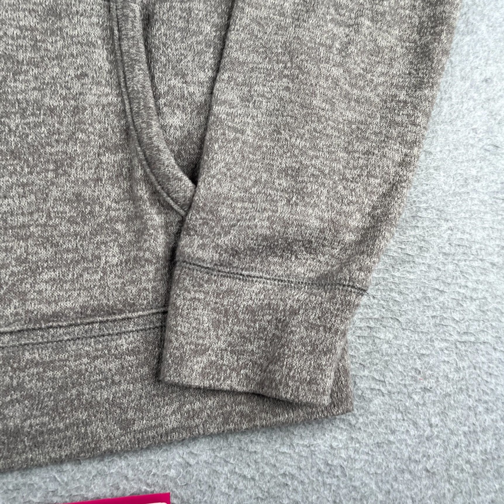 Express Express Sweatshirt Shirt Womens Large Gray Heather High Neck Pullover Long Sleeve Regular Winter Fall Spring Activewear Size L / US 10 / IT 46 - 2 Thumbnail