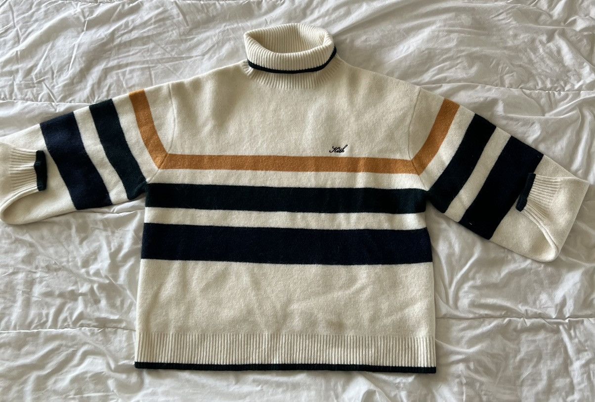image of Kith Langdon Turtleneck History White Size Xxl, Men's