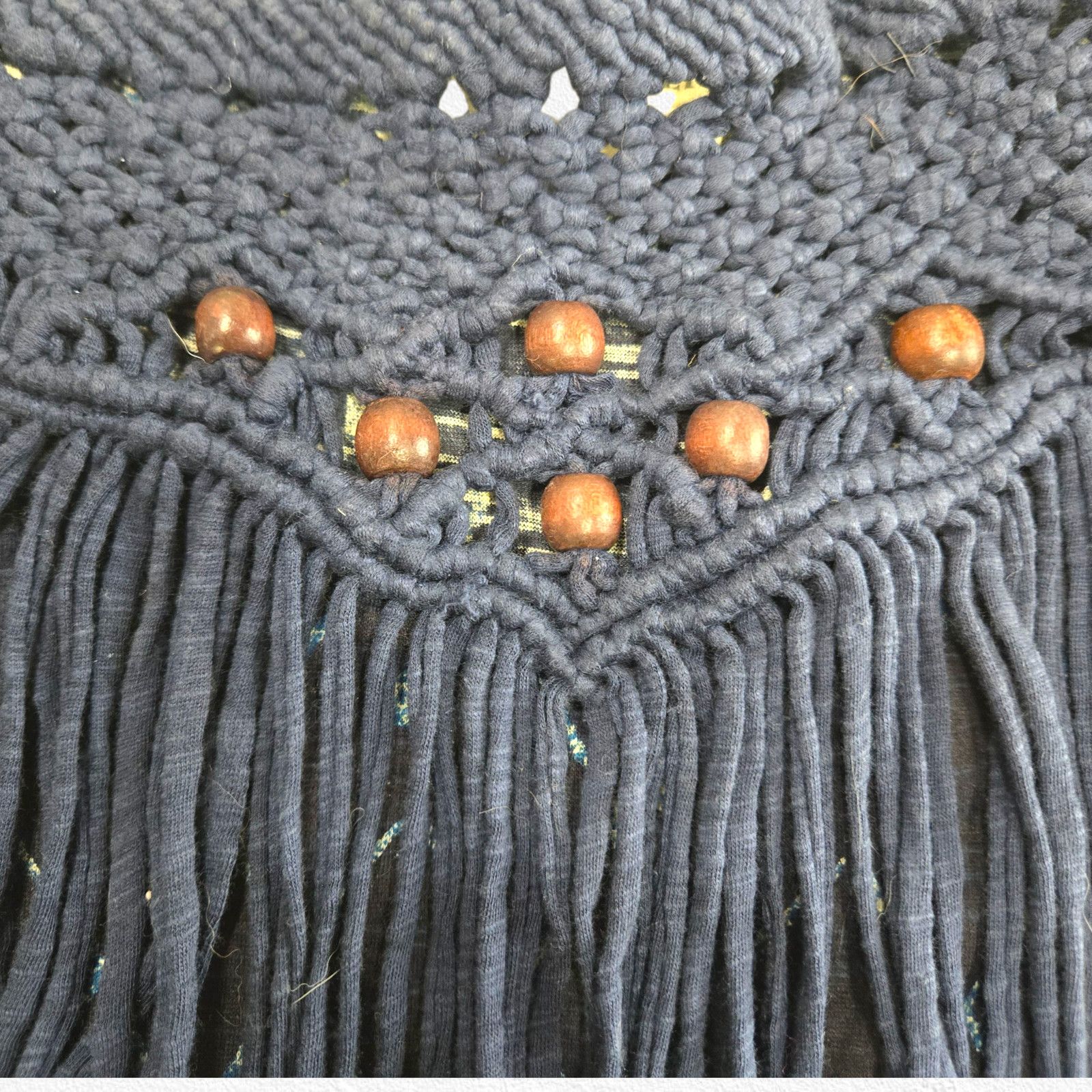 Denim & Supply Ralph Lauren Denim & Supply Ralph Lauren Boho Macrame Fringe Tank Large Size L / US 10 / IT 46 - 7 Thumbnail