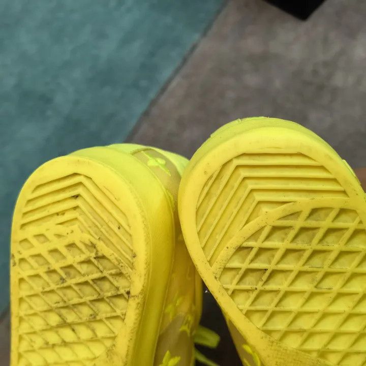 Other Louis Vuitton Yellow Tattoo Low-Top Sneakers -2508 Size US 10.5 / EU 43-44 - 4 Thumbnail