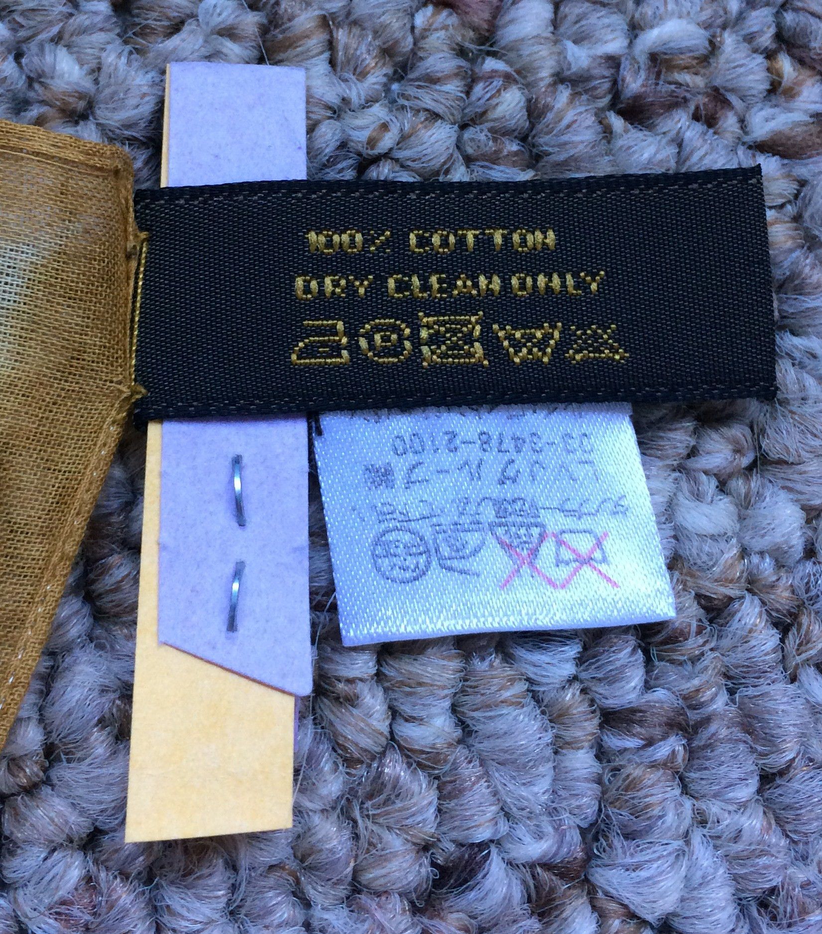 Louis Vuitton S/S 2006 Louis Vuitton Denim Monogram Scarf Size ONE SIZE - 7 Thumbnail