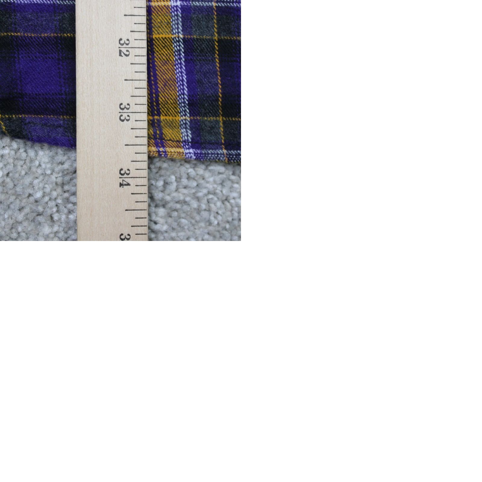 Vintage Duluth Shirt Mens 2XL XXL Purple/Yellow Plaid NWT Button-Up L/S Flannel, Cotton, Blue, Casual, Workwear, All Seasons, 100% Size US XXL / EU 58 / 5 - 9 Thumbnail