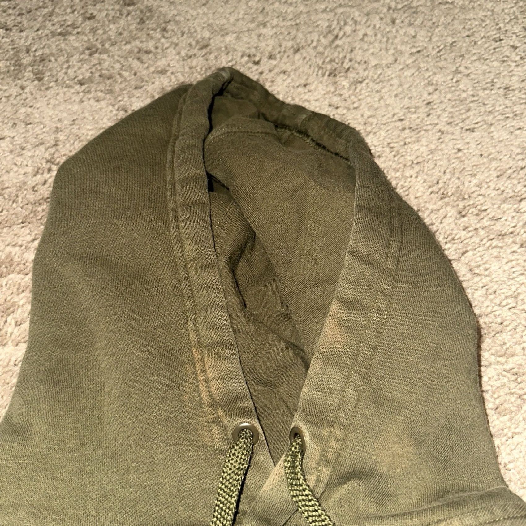Nike Nike Hoodie Mens XL Pullover JDI Swoosh Box Logo Olive Green Logo All Seasons Hooded Pockets Sportswear Sweatshirt Size XL Mens Size US XL / EU 56 / 4 - 3 Thumbnail