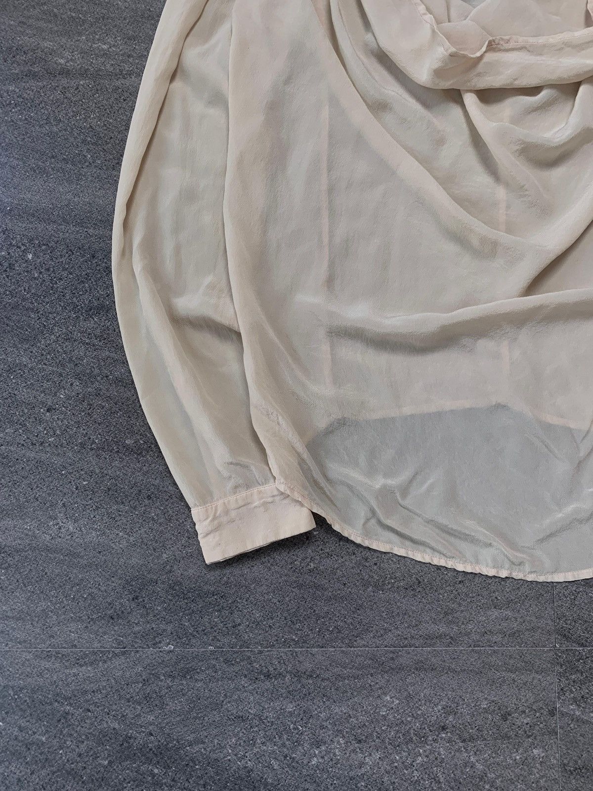 Maison Margiela MM6 See Through Blouse Size XS / US 0-2 / IT 36-38 - 3 Thumbnail