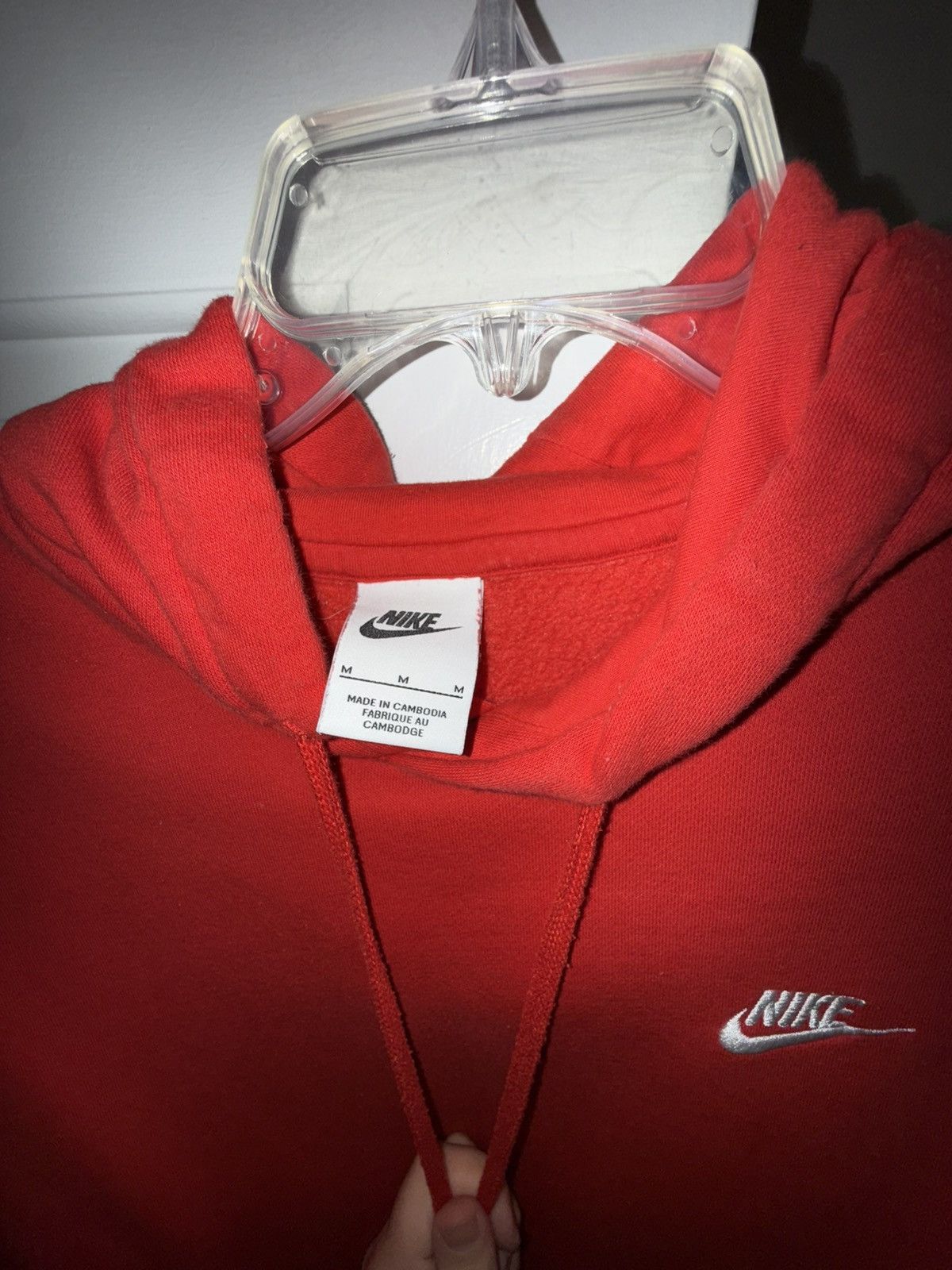 Nike Red Nike Hoodie Size US M / EU 48-50 / 2 - 3 Thumbnail