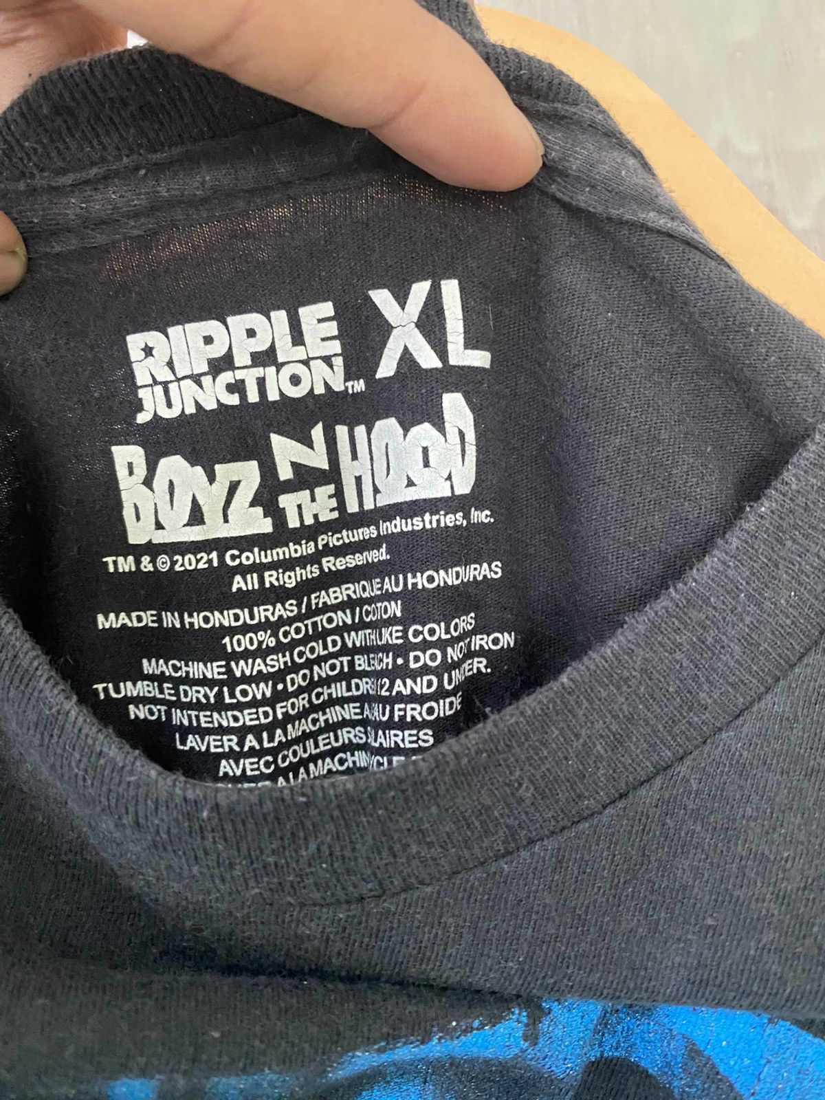 Rap Tees × Vintage Boyz In The Hood Ice Cube Vintage Movie Shirt Size US XL / EU 56 / 4 - 6 Thumbnail