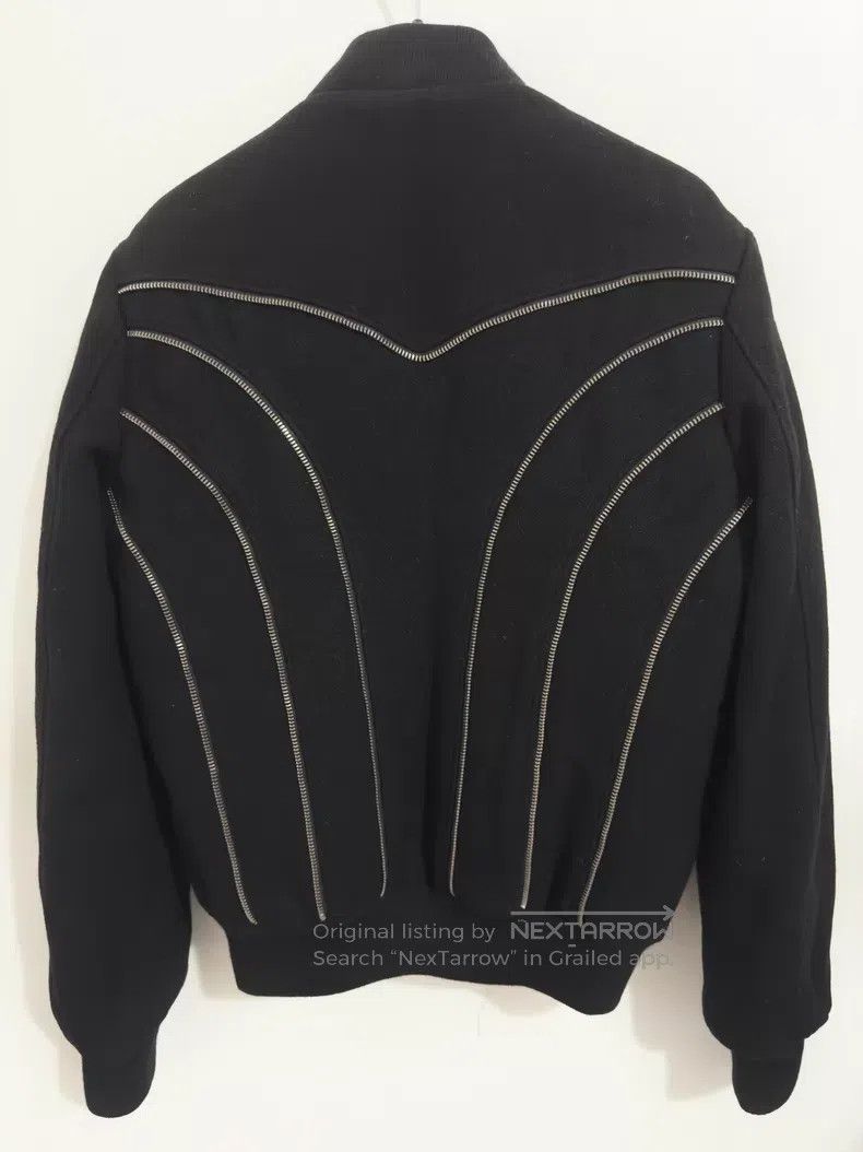 Saint Laurent Paris Saint Laurent Paris Wool Black Samurai Multi-Zipper Baseba Size US S / EU 44-46 / 1 - 2 Thumbnail