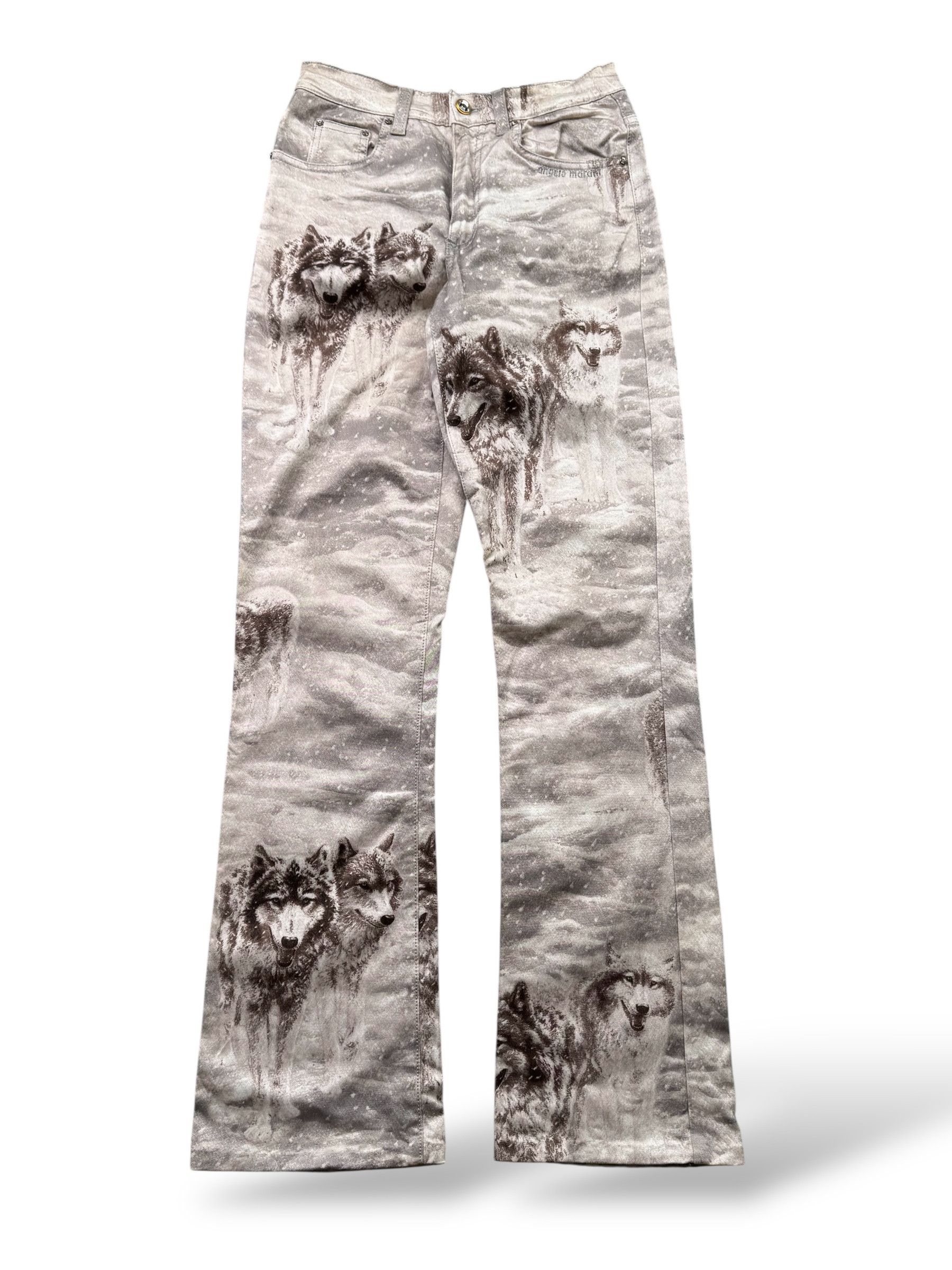 Vintage Printed Pants W476(V9)