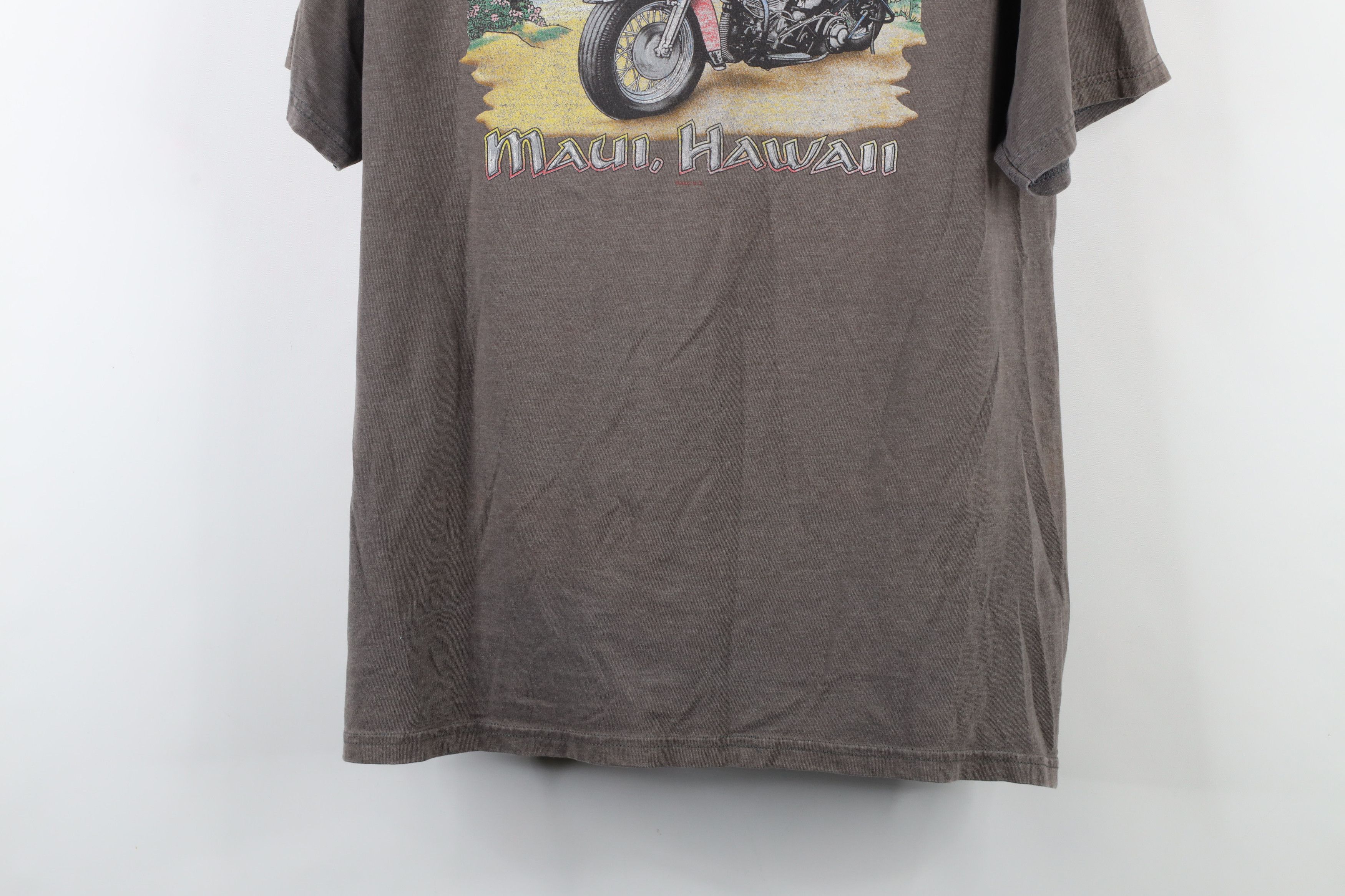 Harley Davidson × Vintage Vintage Y2K 2001 Harley Davidson Thin Soft Maui T-Shirt Size US L / EU 52-54 / 3 - 15 Thumbnail