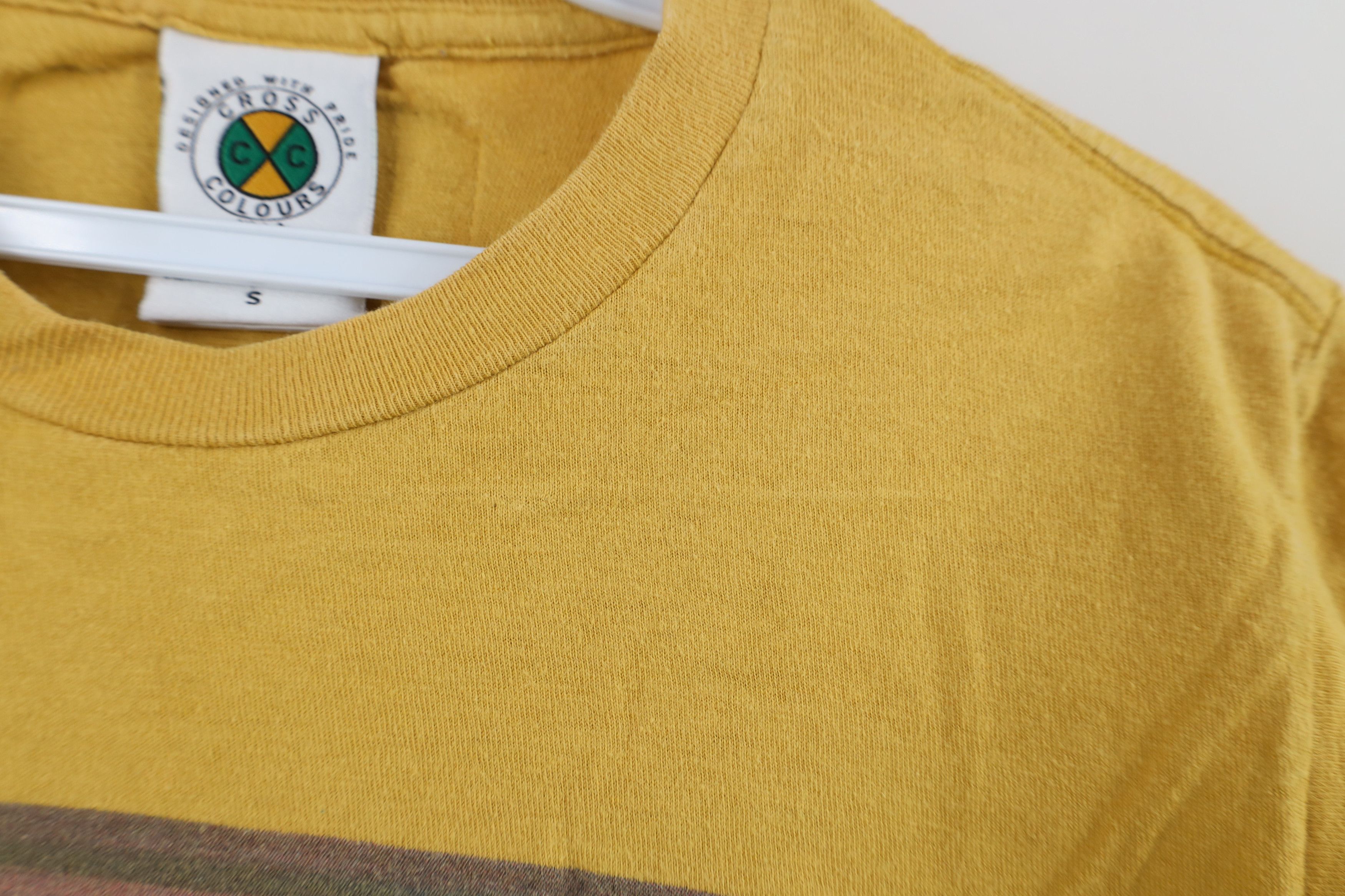 Cross Colours Vintage Y2K Cross Colours Prince of Bel Air T-Shirt Yellow Size US S / EU 44-46 / 1 - 8 Thumbnail