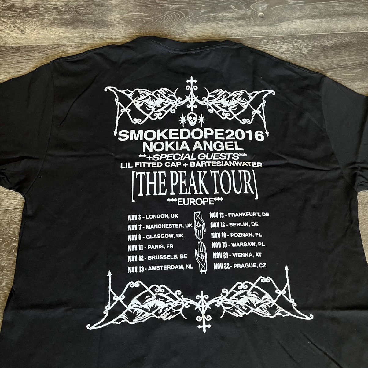 Drain Gang × Sad Boys Nokia Angel Smokedope2016 2016Lyfe Europe The Peak Tour Tee Size US M / EU 48-50 / 2 - 4 Thumbnail