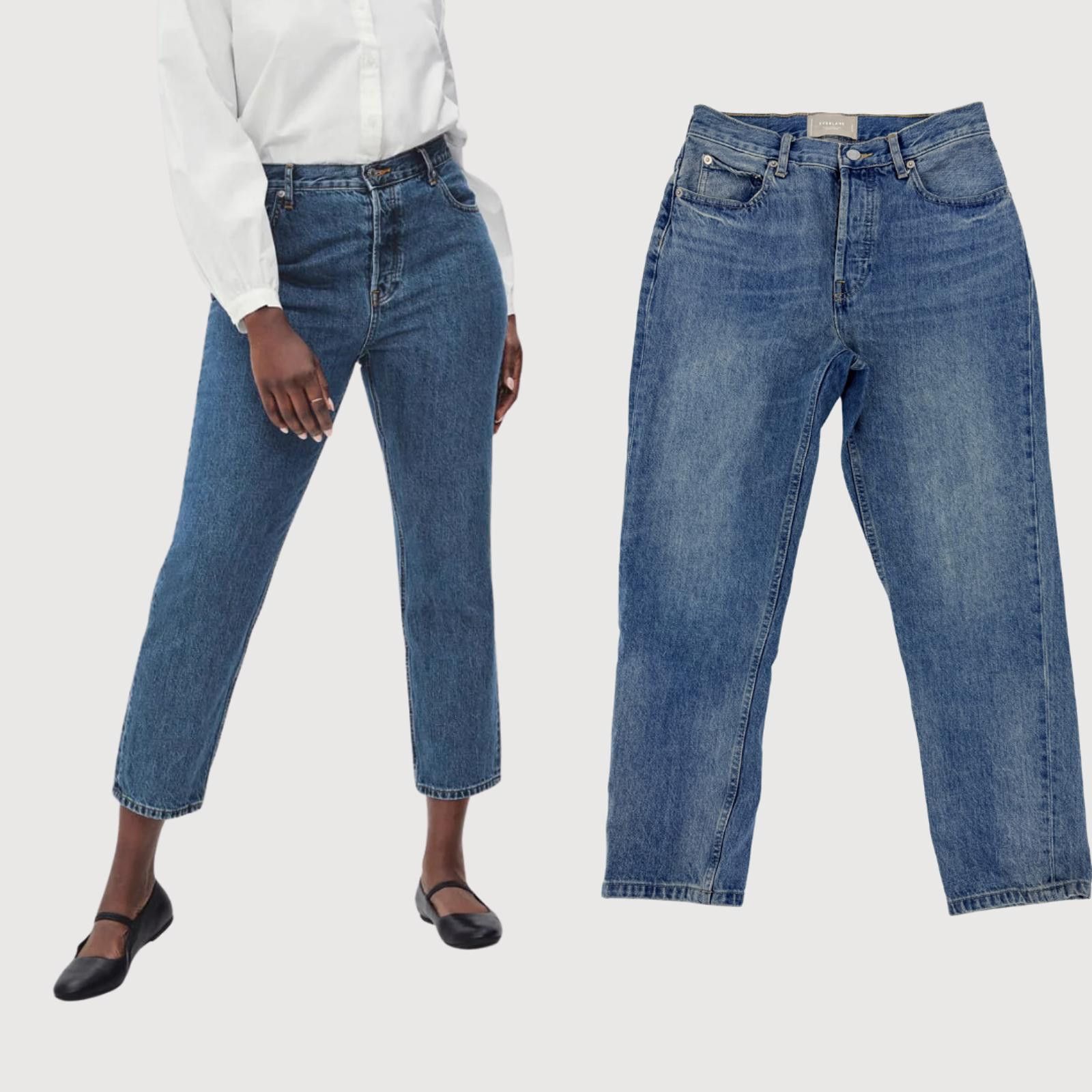 Everlane Everlane 90s Cheeky Jeans High Rise Ankle Medium Wash 26 Size 26" / US 2 / IT 38 - 1 Thumbnail