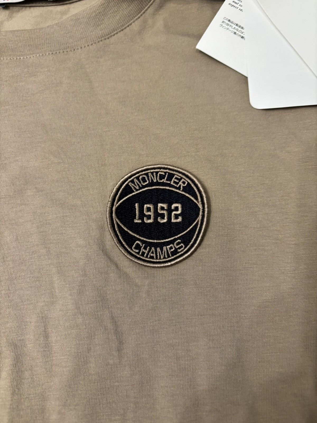 Moncler Moncler Champs Patch T Shirt Size US XL / EU 56 / 4 - 3 Thumbnail