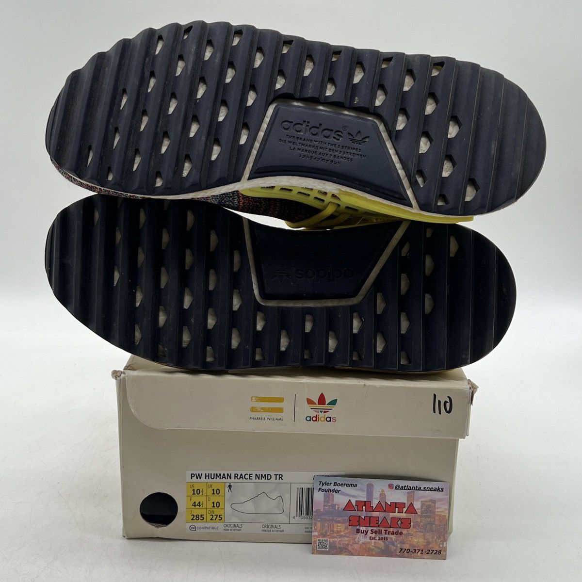Adidas Pharrell x NMD trail human race Size US 10.5 / EU 43-44 - 8 Thumbnail