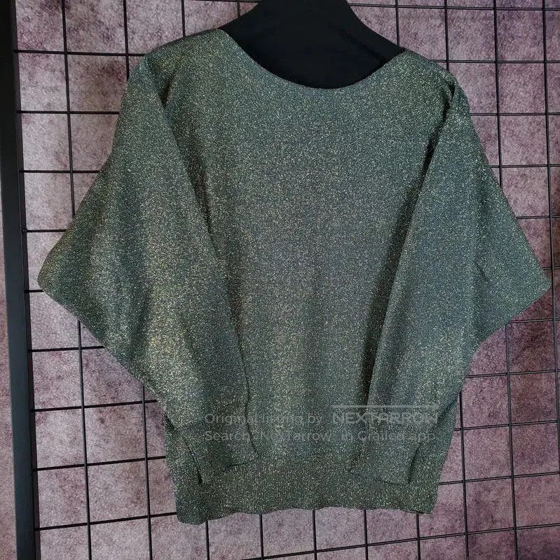 Dior Dior M Autumn Green Long Sleeve Pullover . Size M / US 6-8 / IT 42-44 - 8 Thumbnail