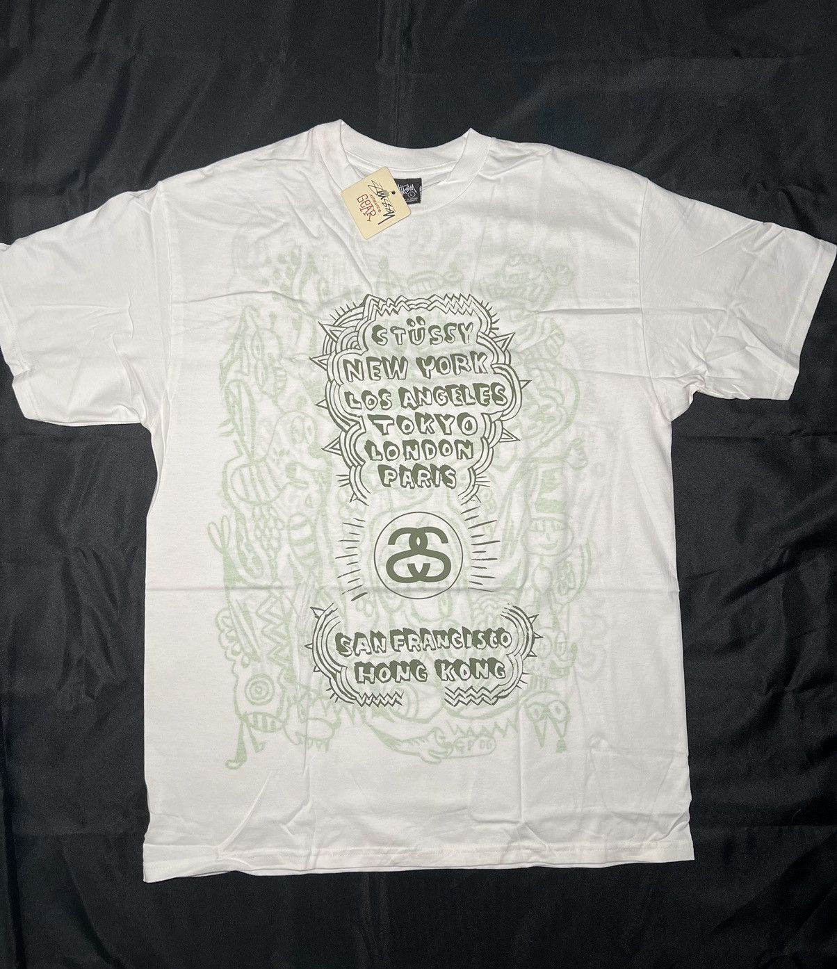 Stussy x Gary Panter World Tour Tee - Short Sleeve T Shirts