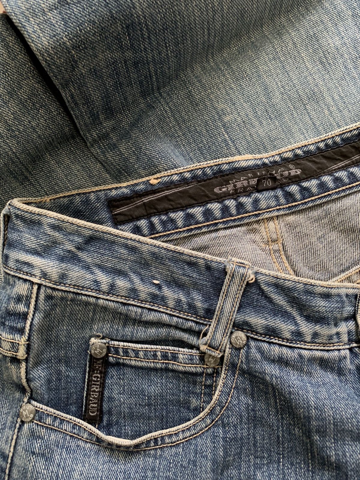 Marithe + Francois Girbaud Marithe Francois Girbaud Bootcut Blue Jeans Size US 28 / EU 44 - 8 Thumbnail