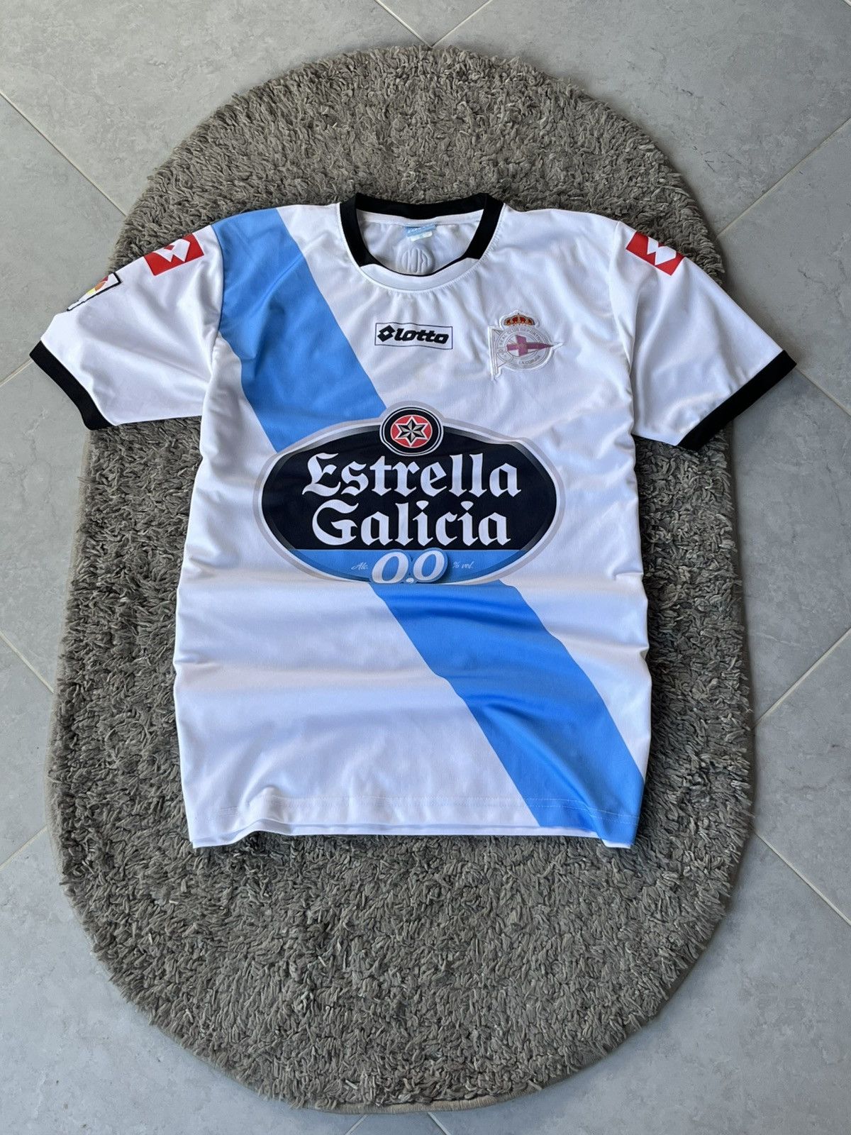 Lotto Sport Vintage Soccer Jersey Deportivo 2013-2014 Size US XL / EU 56 / 4 - 1 Thumbnail