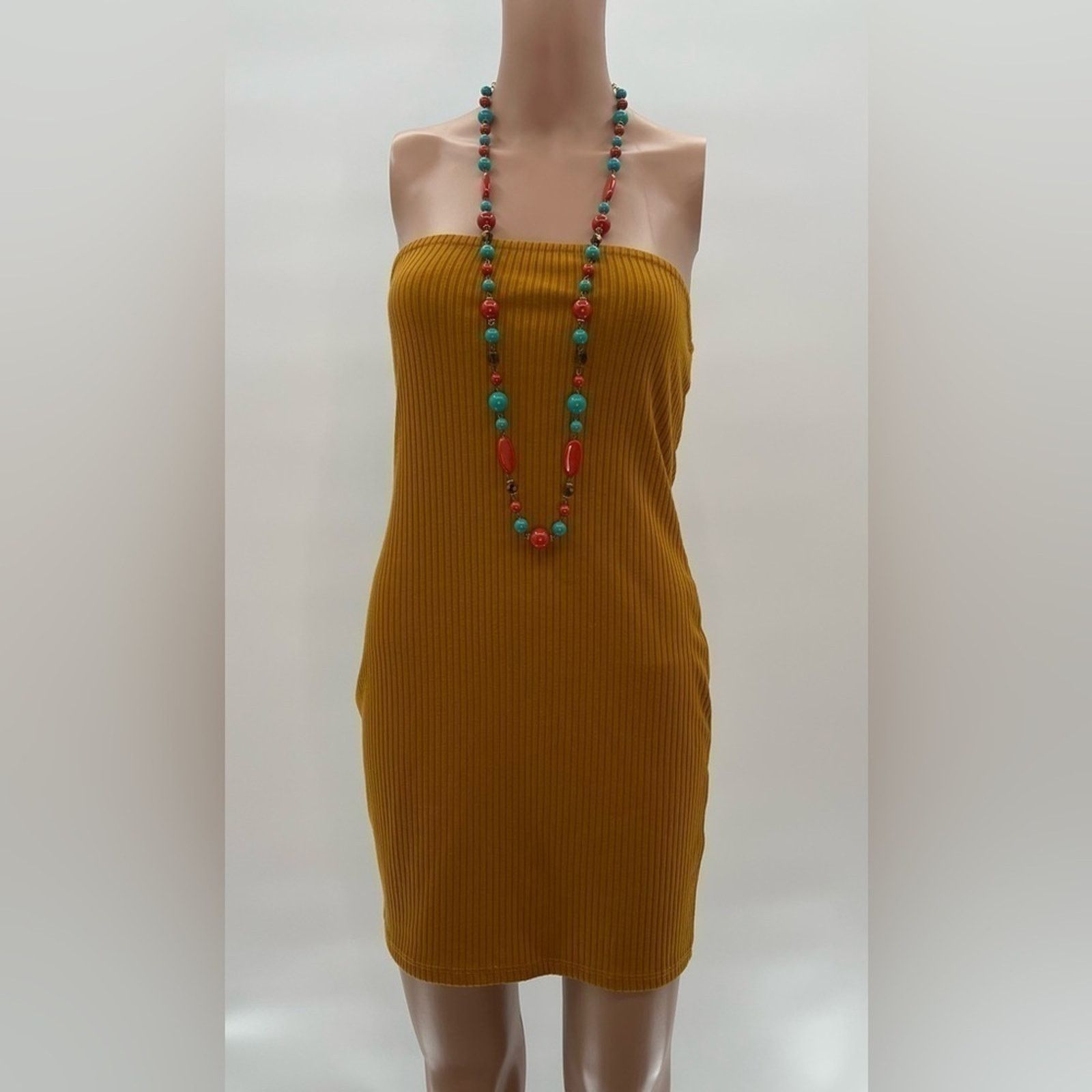 Urban Outfitters Urban Outfitters Women's Yellow and Orange Dress Size M Size M / US 6-8 / IT 42-44 - 7 Thumbnail