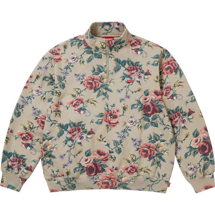 Supreme Supreme Floral Small Box Logo Half Zip SS26 Size US M / EU 48-50 / 2 - 1 Thumbnail