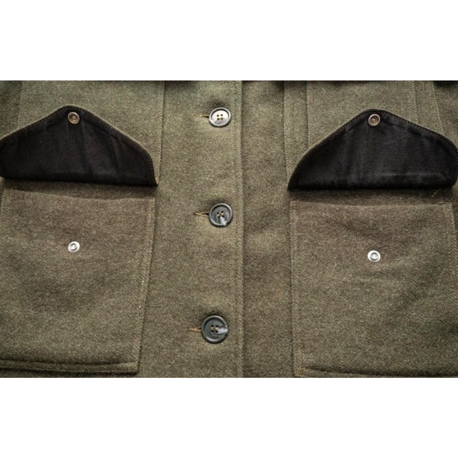 Filson VINTAGE FILSON Double Mackinaw Cruiser Jacket USA Made Green Wool Size M Mens WomenS 80s Size US M / EU 48-50 / 2 - 6 Thumbnail