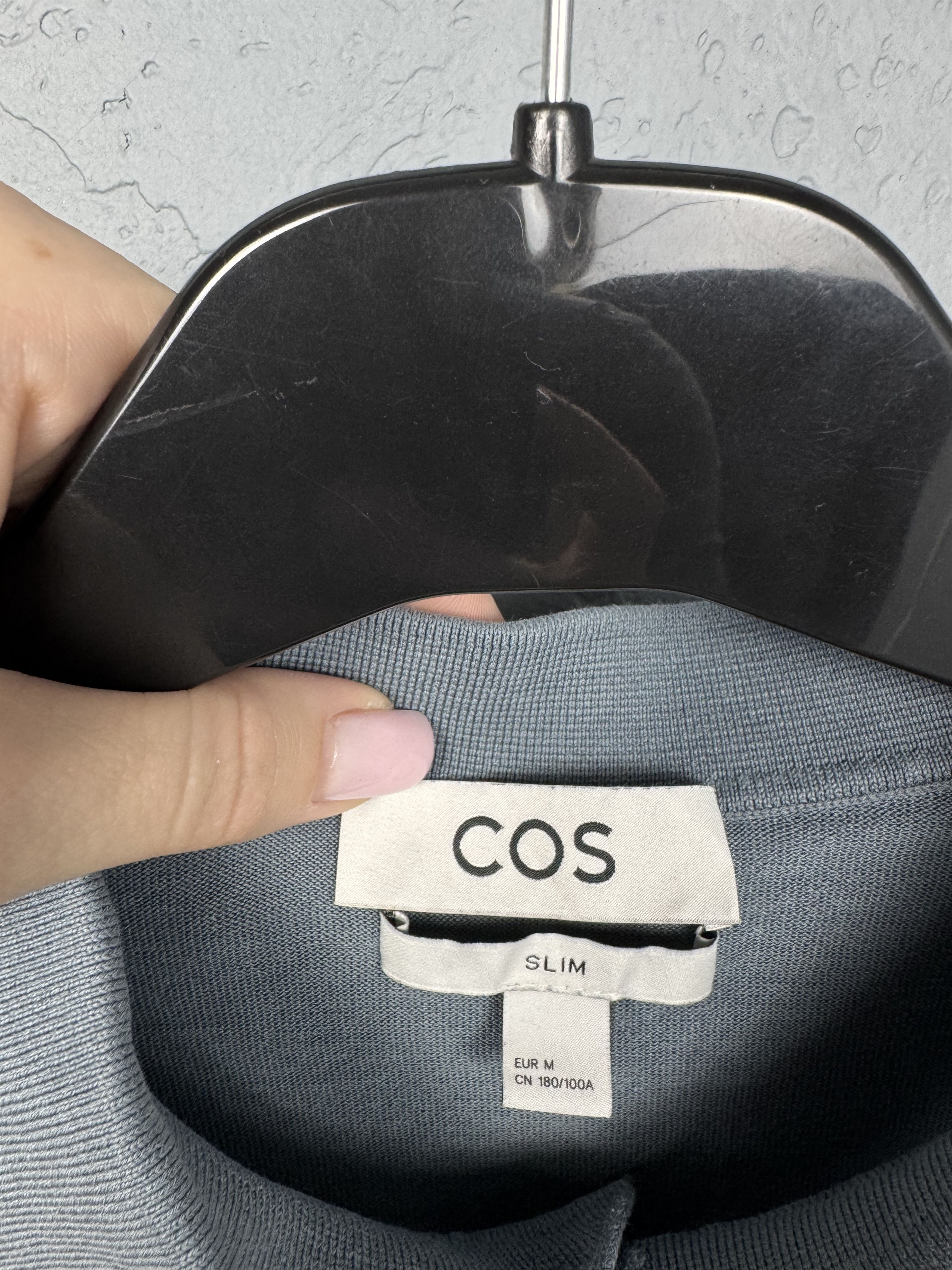 Cos COS Mens Knit Polo Shirt Size US M / EU 48-50 / 2 - 2 Thumbnail