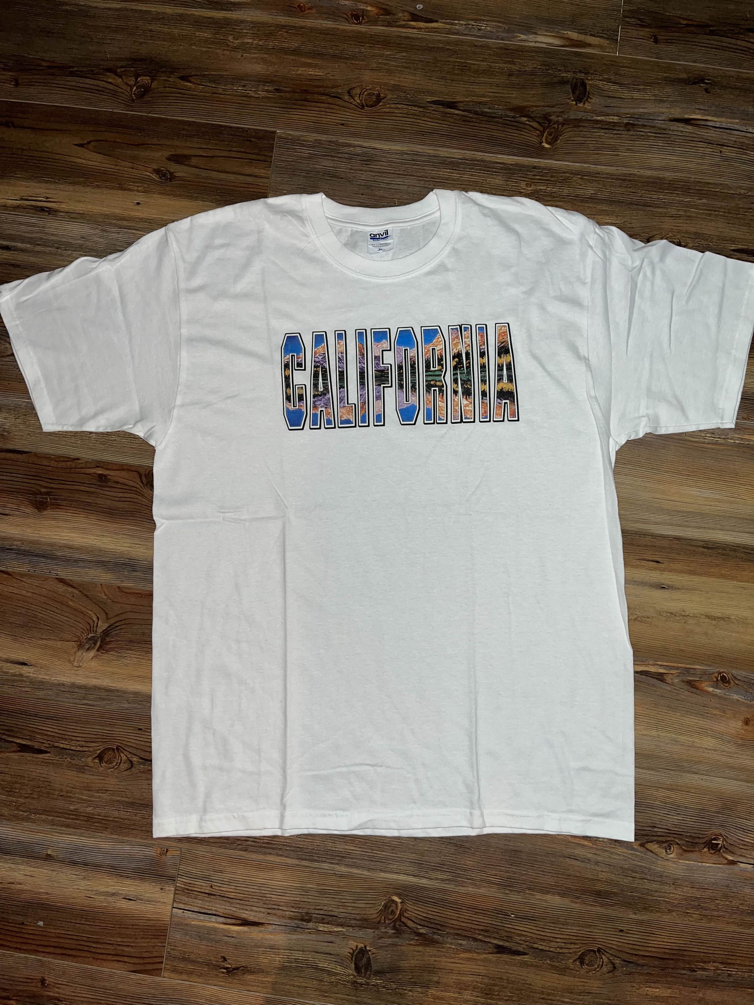 Anvil × California Republic × Vintage Y2K Deadstock California Graphic T-Shirt Size US XL / EU 56 / 4 - 2 Thumbnail