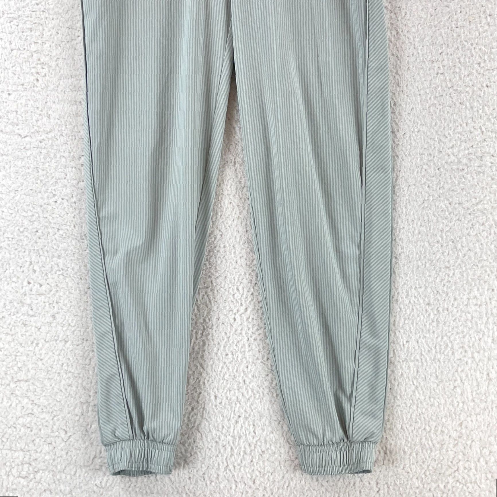 Athleta Athleta Gray Textured Brooklyn Jogger Pants Womens Pull On Size 2 Size 26" / US 2 / IT 38 - 3 Thumbnail