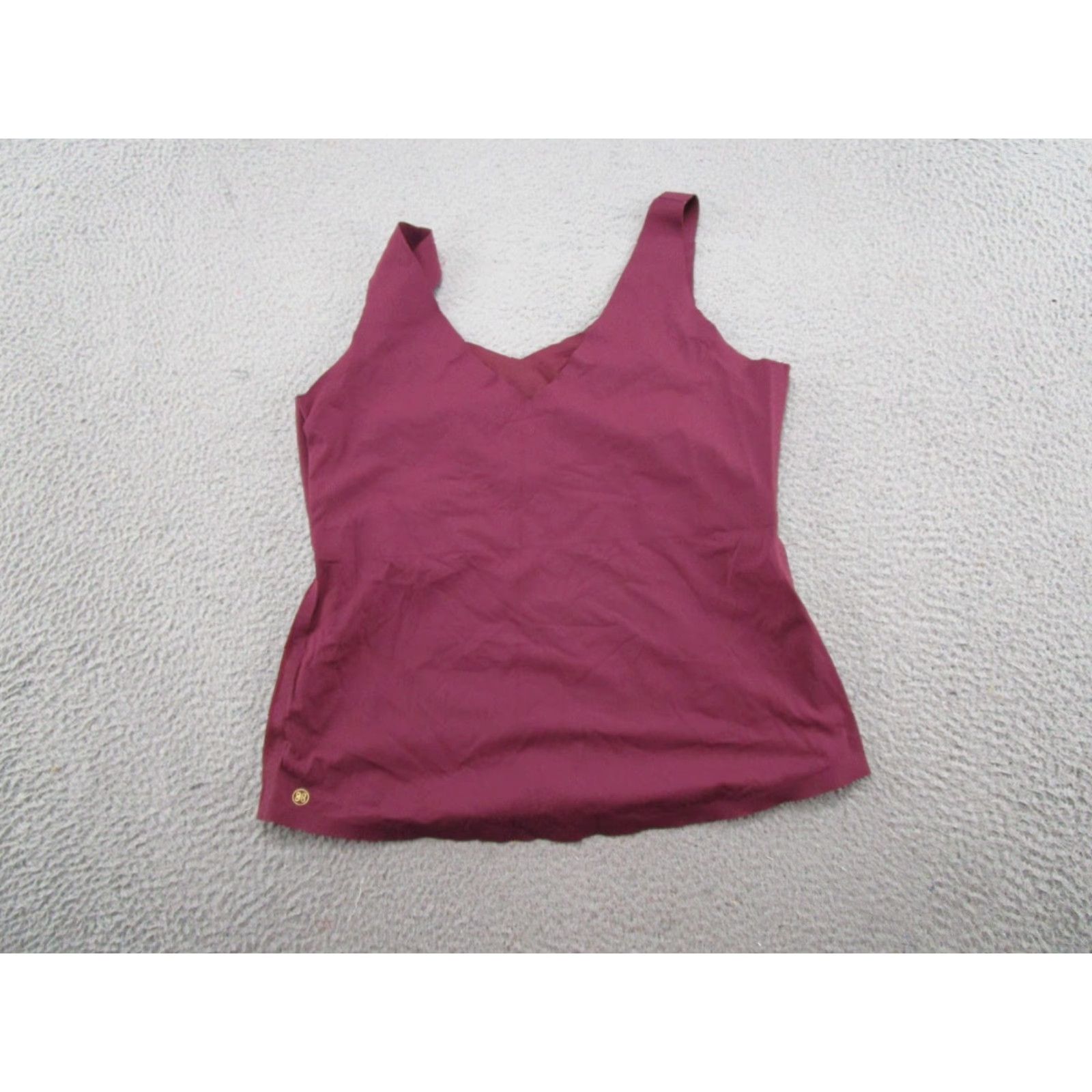 Vintage Honeylove Red Seamless Built-in Sports Bra Tank Top 2X Shapewear Woman Tank Top Sleeveless Strappy Sleeve Plus Size Size XXL / US 16-18 / IT 52-54 - 6 Thumbnail