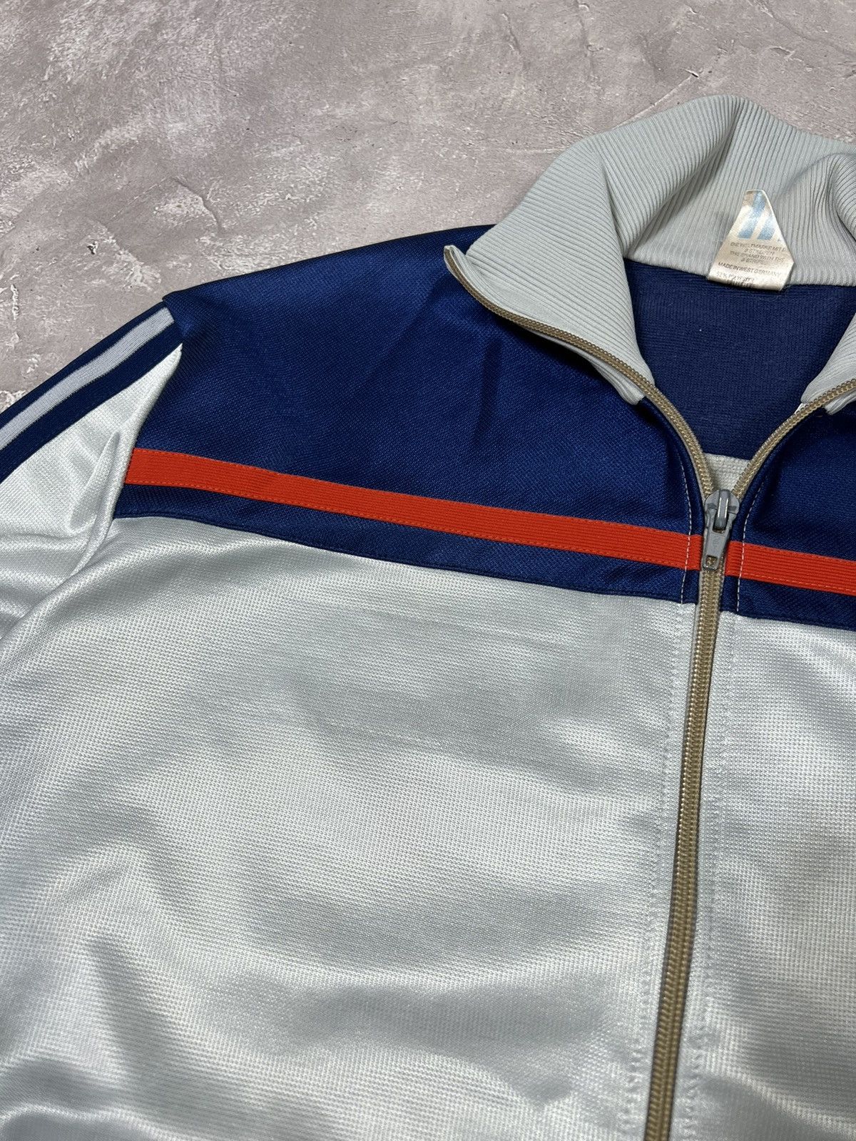 Adidas Vintage 80s Adidas Made in West Germany Jacket Size US M / EU 48-50 / 2 - 8 Thumbnail