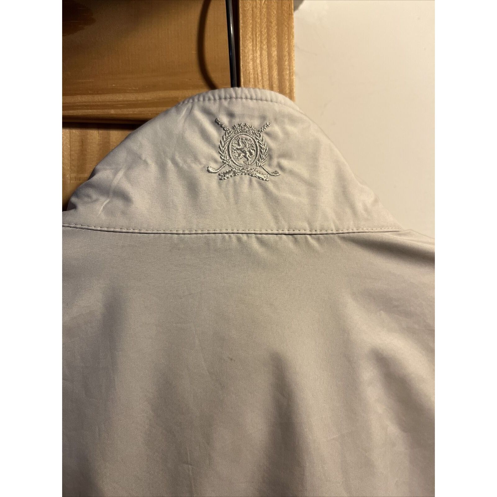 Tommy Hilfiger Tommy Hilfiger Golf Men's XXL Beige Mesh Windbreaker Jacket Size US XXL / EU 58 / 5 - 10 Thumbnail