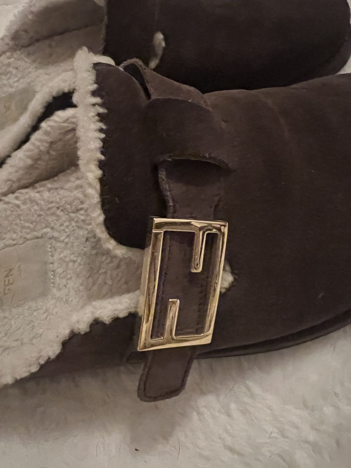 Fendi FENDI SHEARLING MULE Sz 42 Size US 12 / IT 42 - 3 Thumbnail